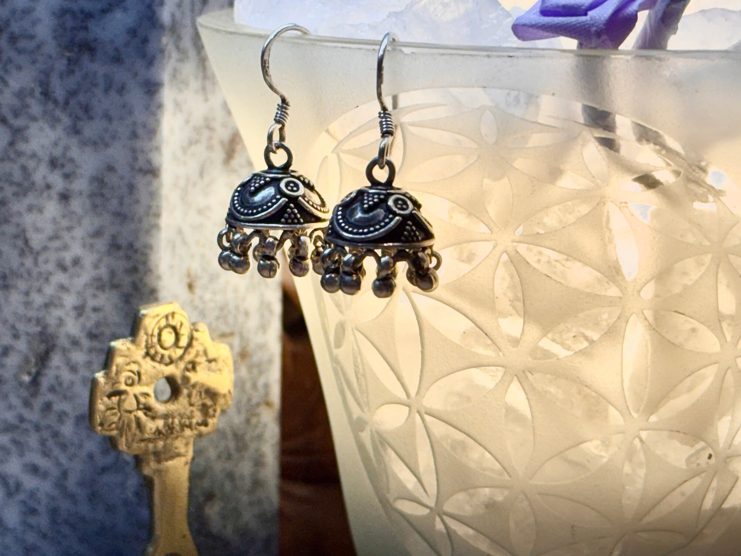 Boucles d’oreilles Jhumkas