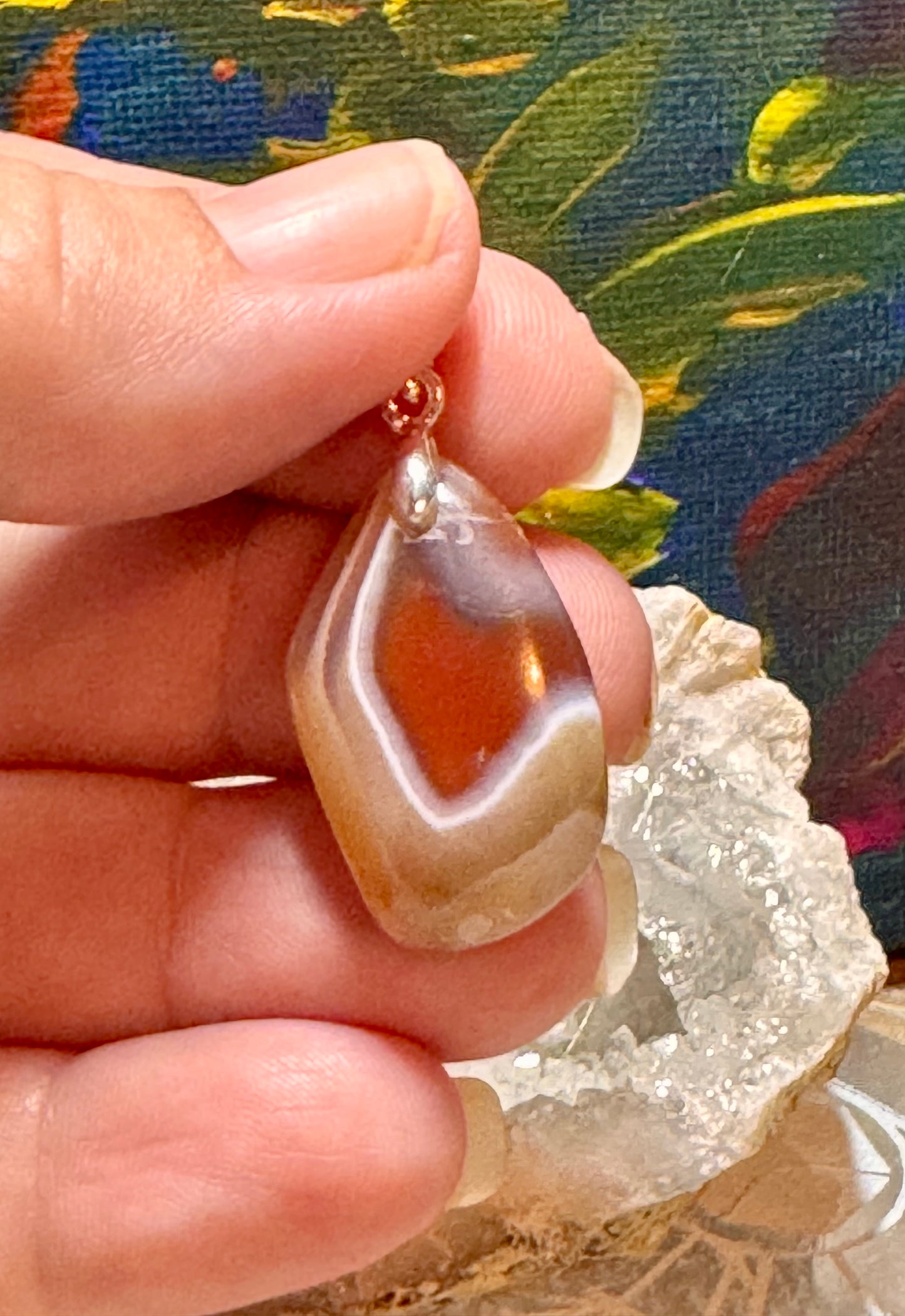 Pendentif en agate