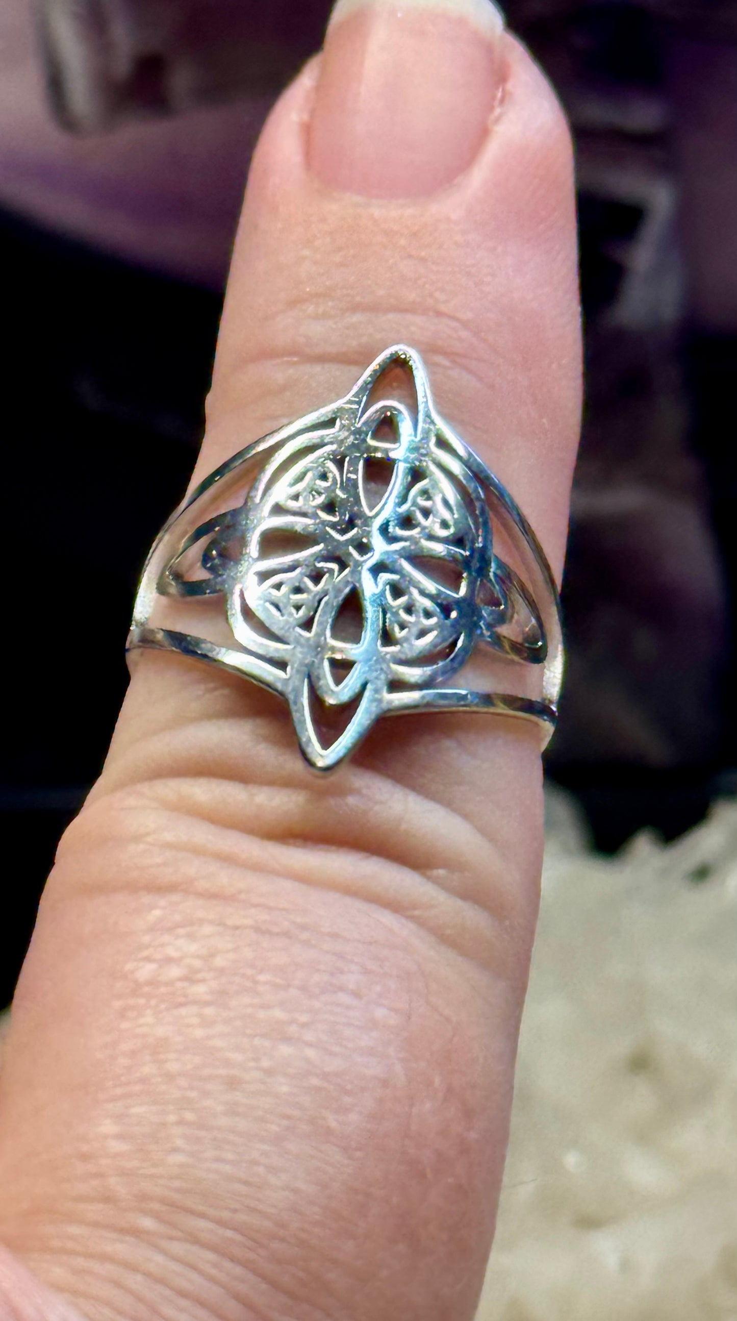 Bague Noeud de Sorcière T57