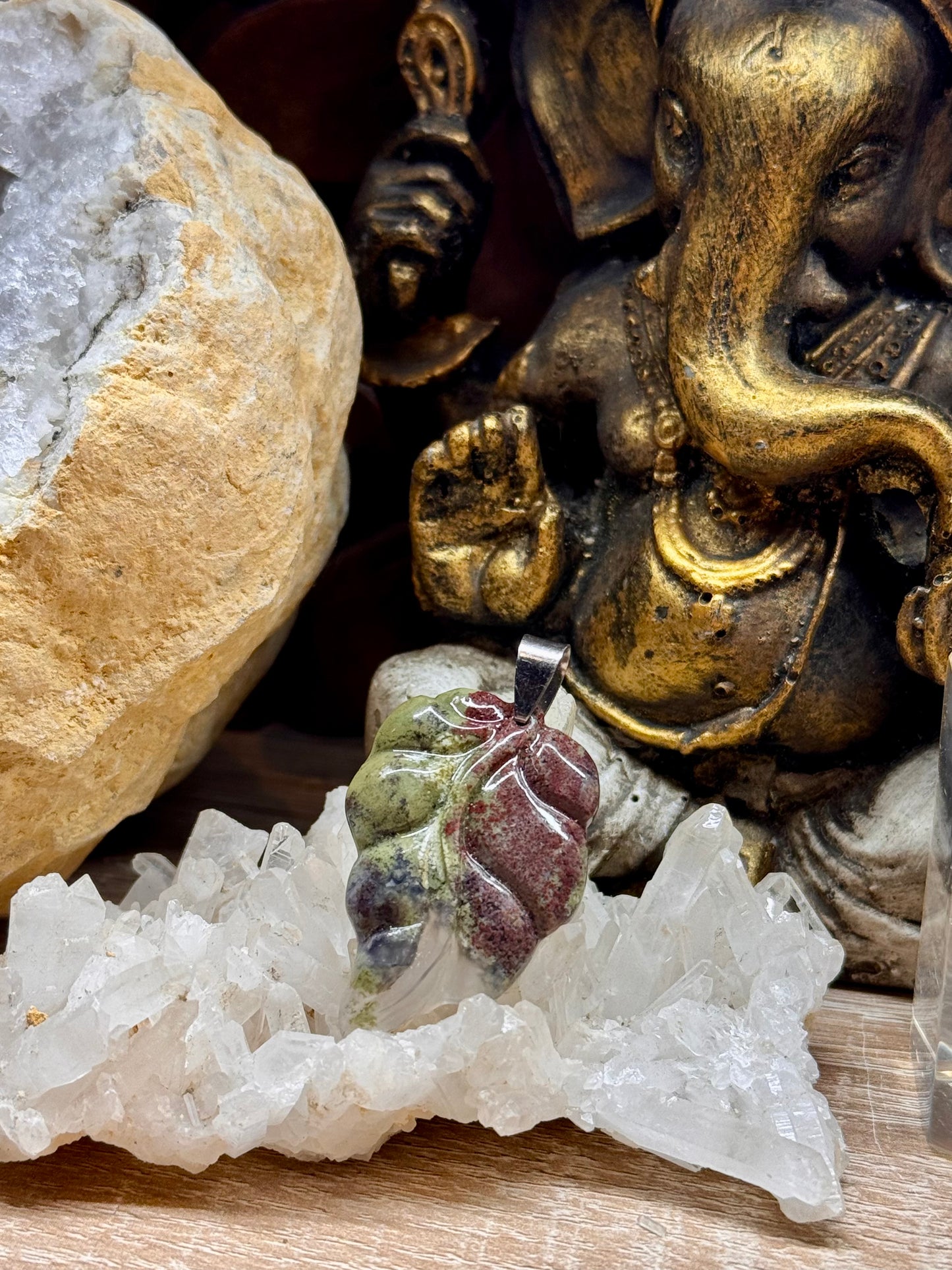 Pendentif d’agate mousse n.2