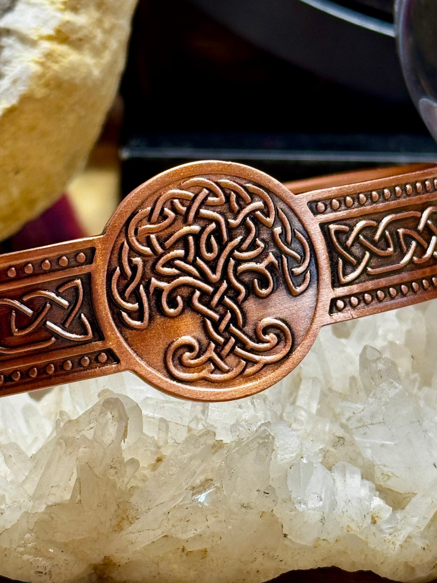 Bracelet magnétique en cuivre