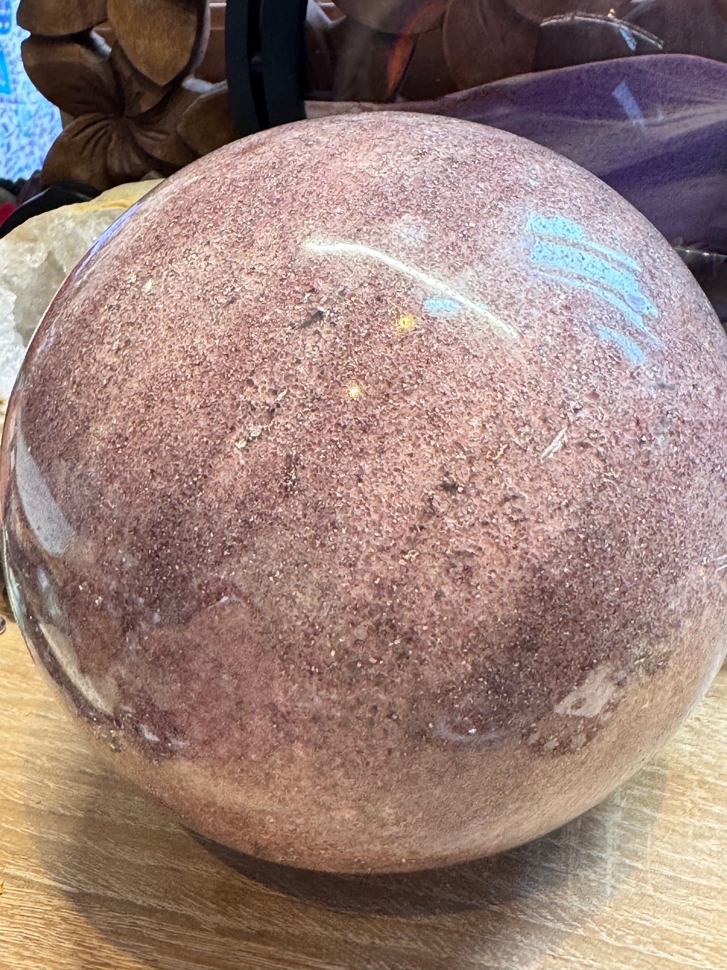 Sphère de Bois Fossile 3,9kg
