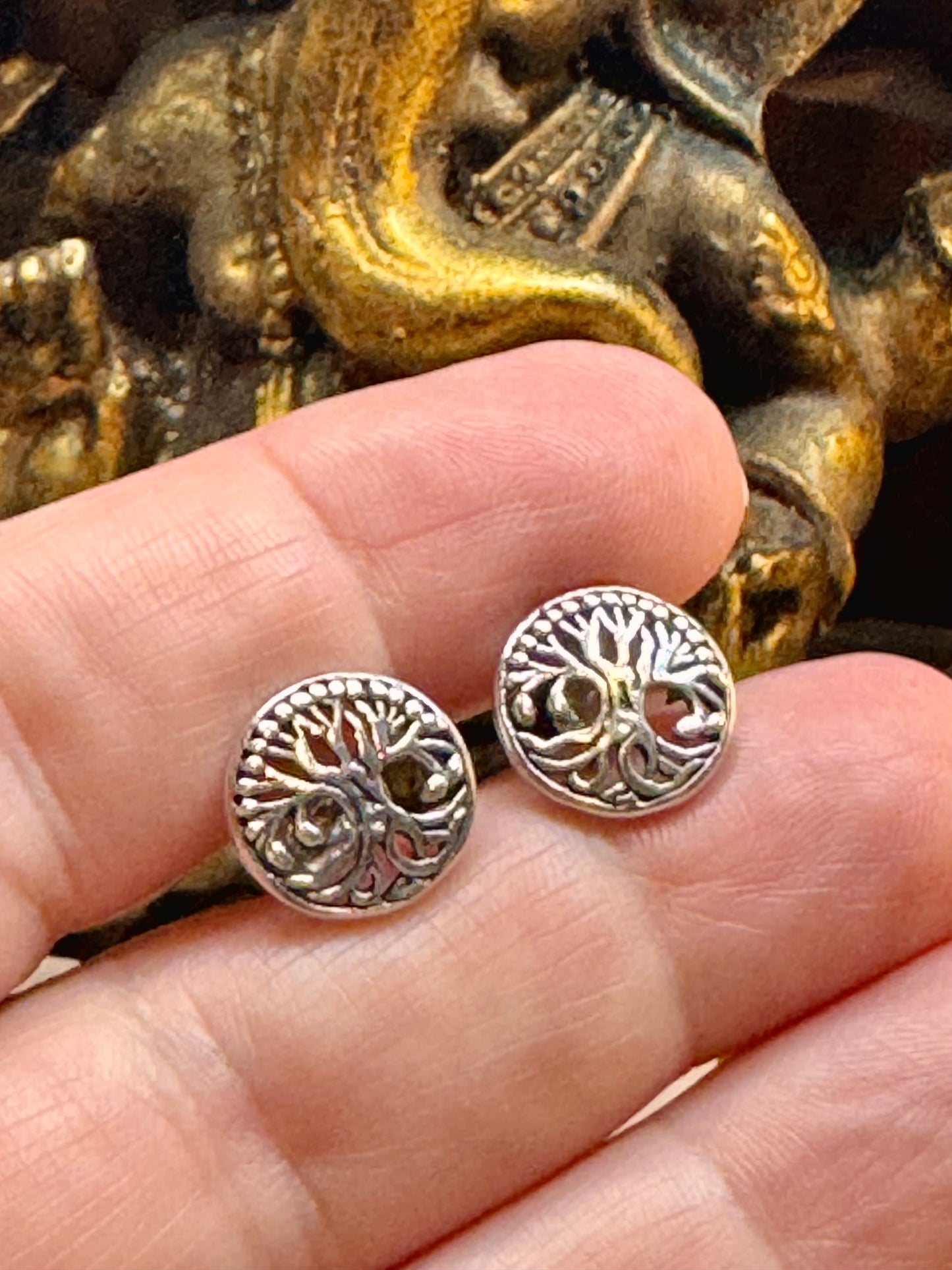 Boucles d’oreilles Arbre de vie