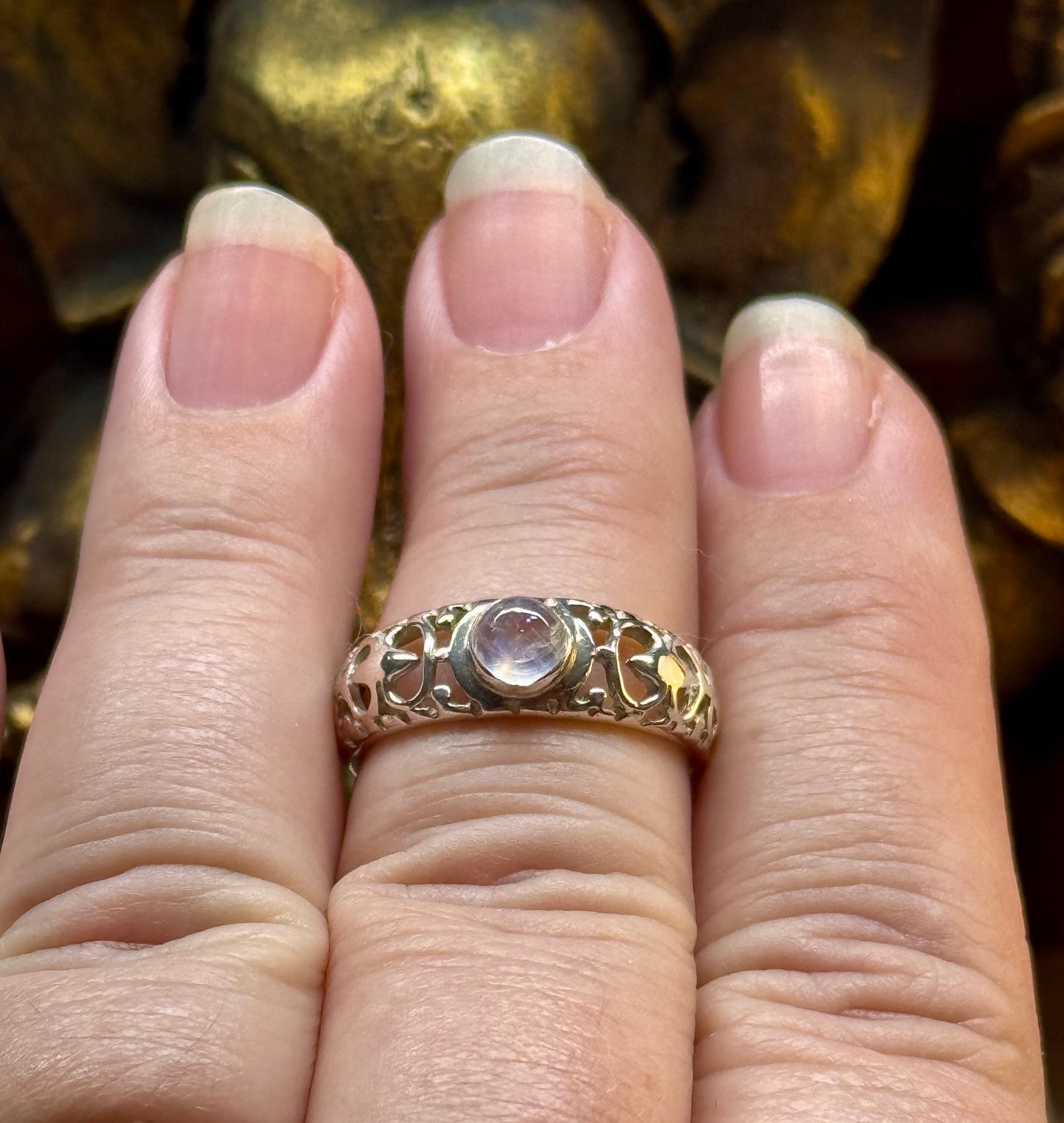 Bague Pierre de lune T56