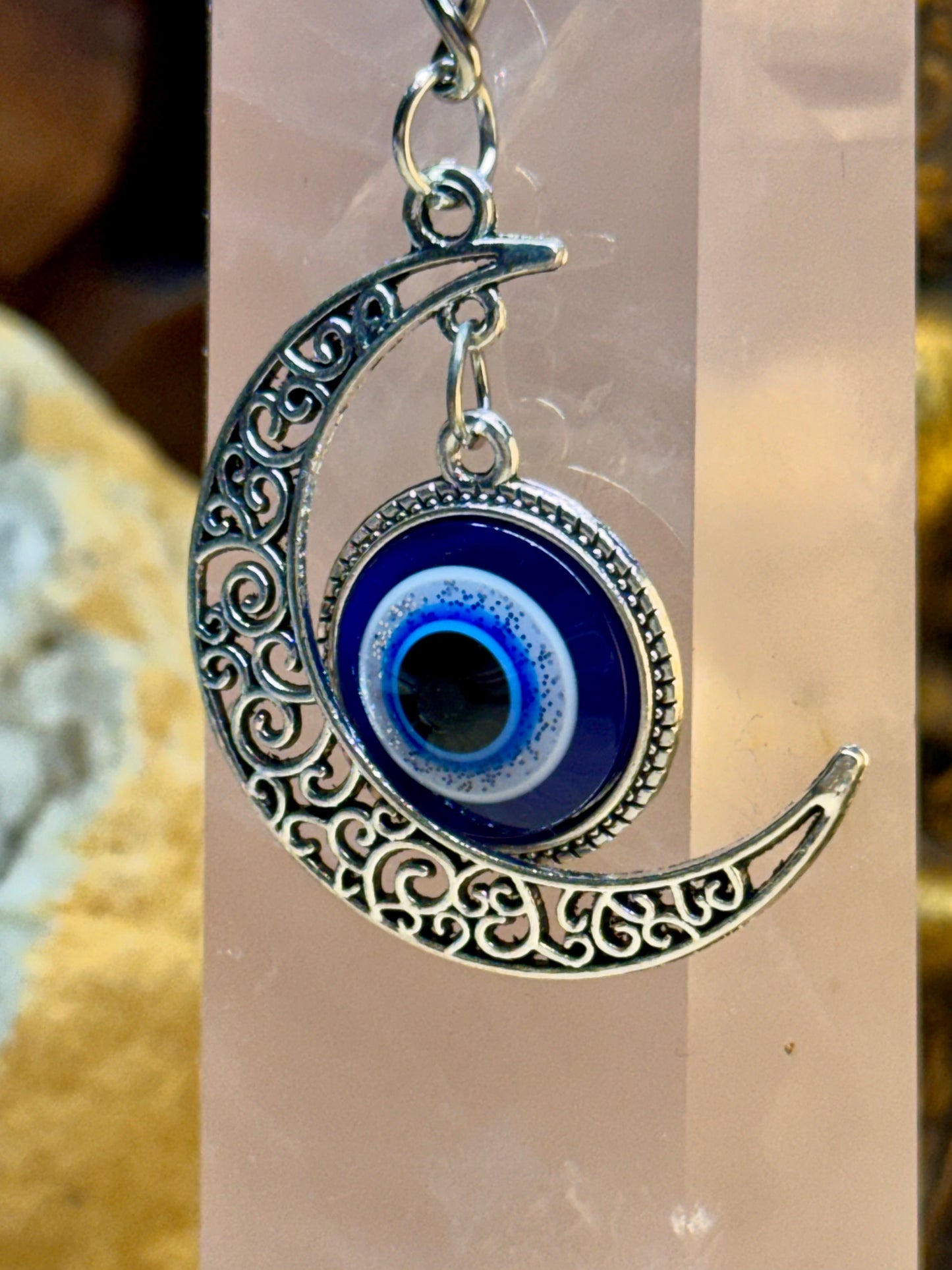 Porte-clé Œil de Nazar et labyrinthe