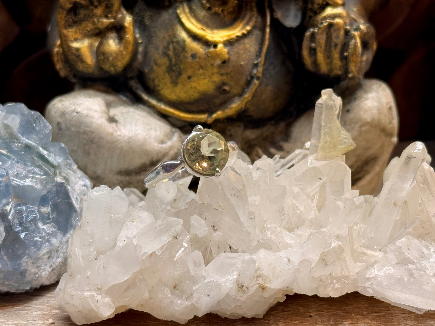 Bague Citrine T52