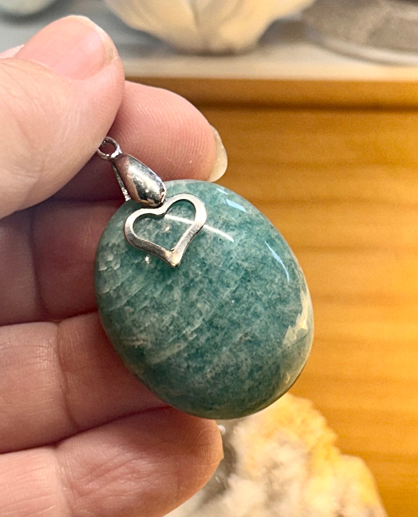 Pendentif d’amazonite