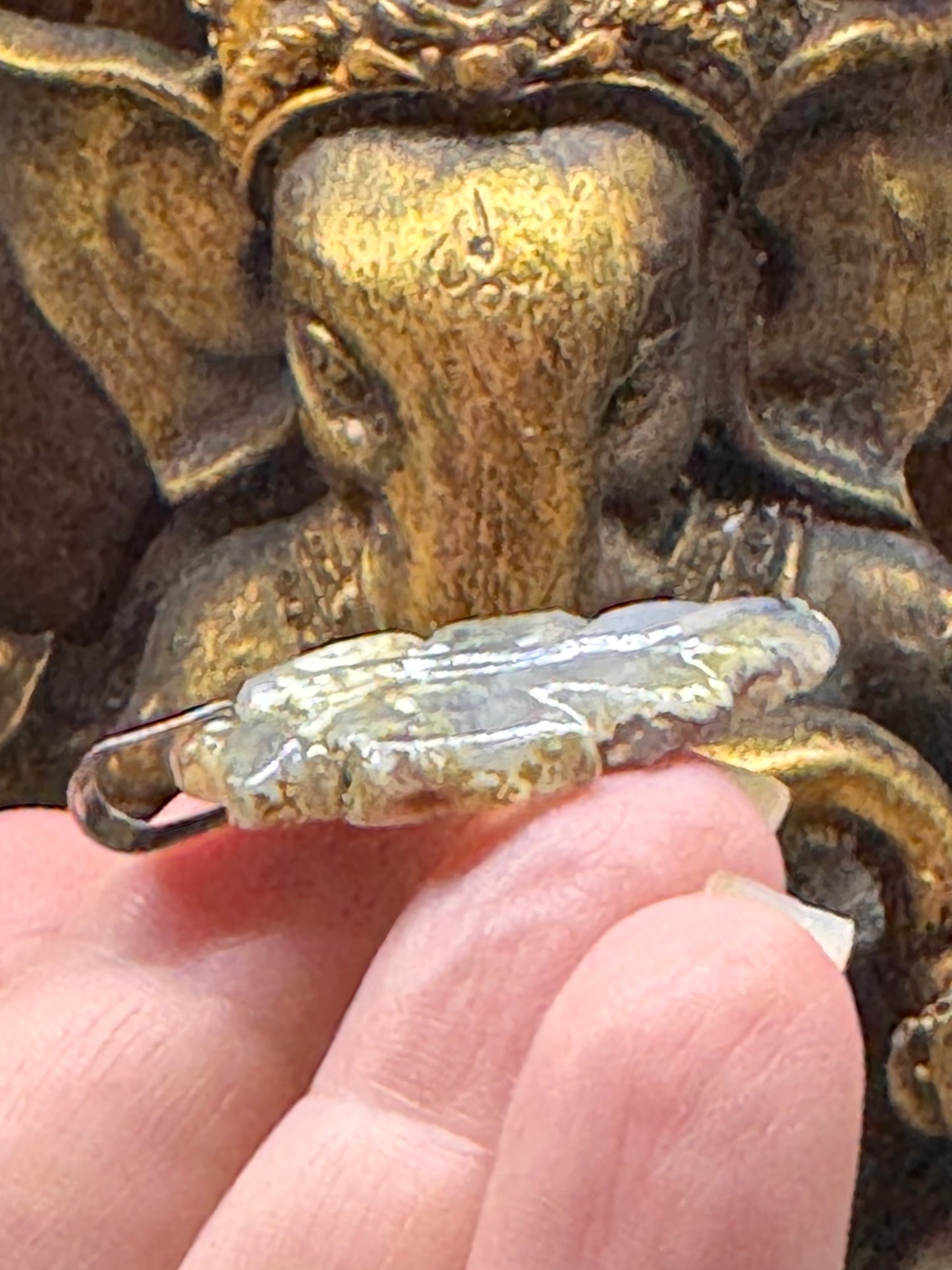 Pendentif d’agate mousse n.9