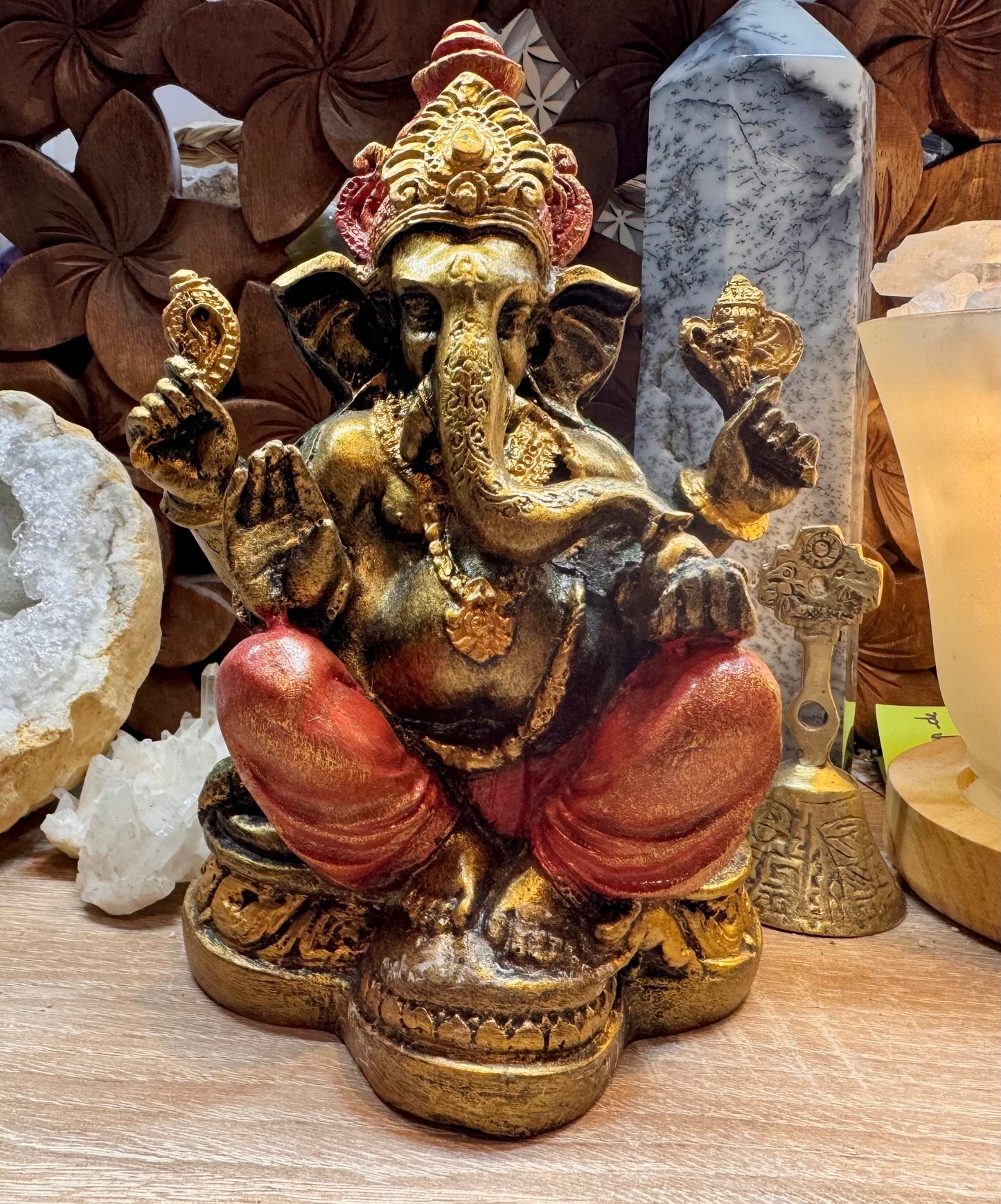 Statue Ganesh en résine