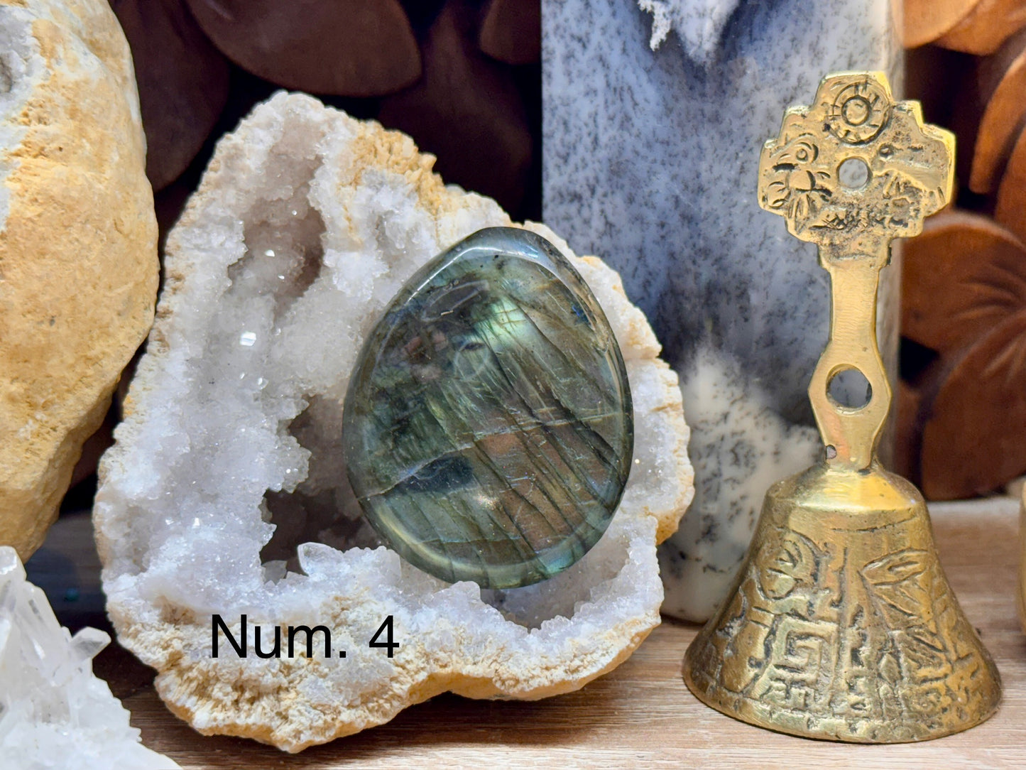 Pierre anti-stress labradorite