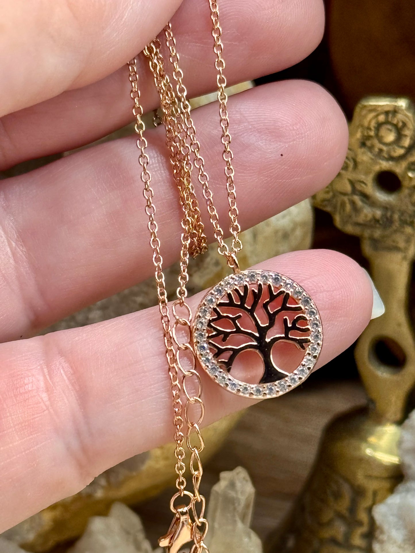 Collier en argent 925 - Fleur de vie