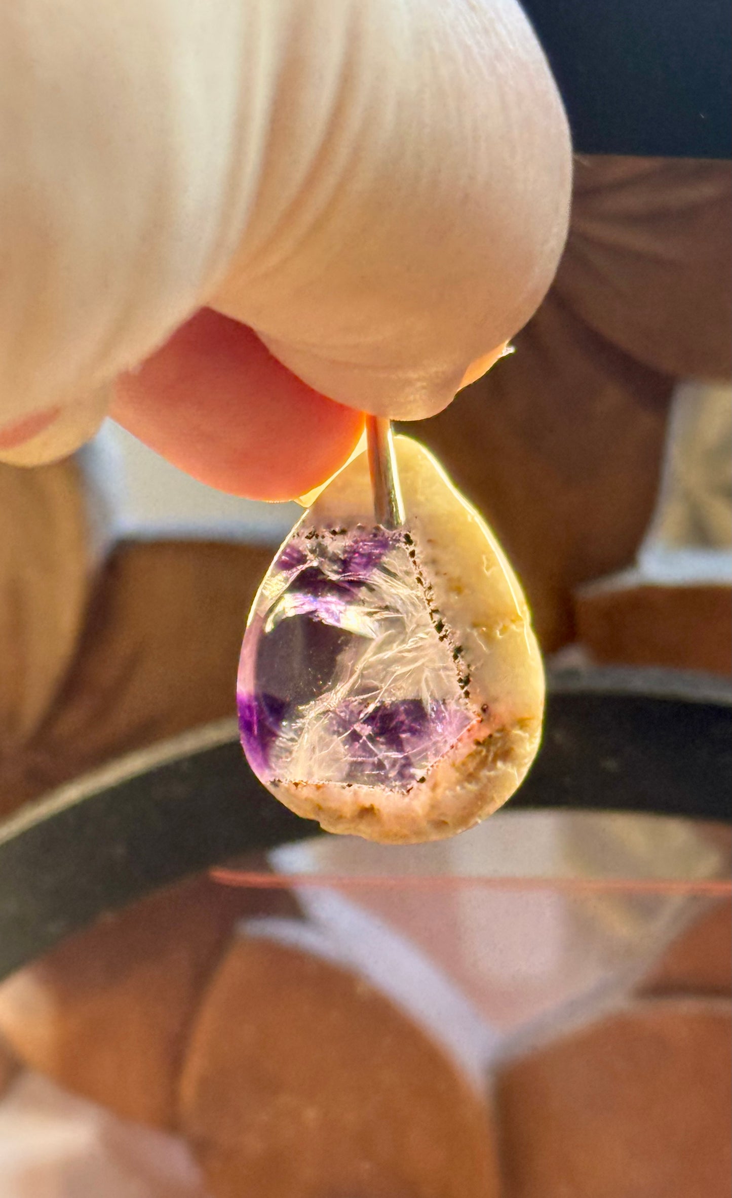 Pendentif d’améthyste