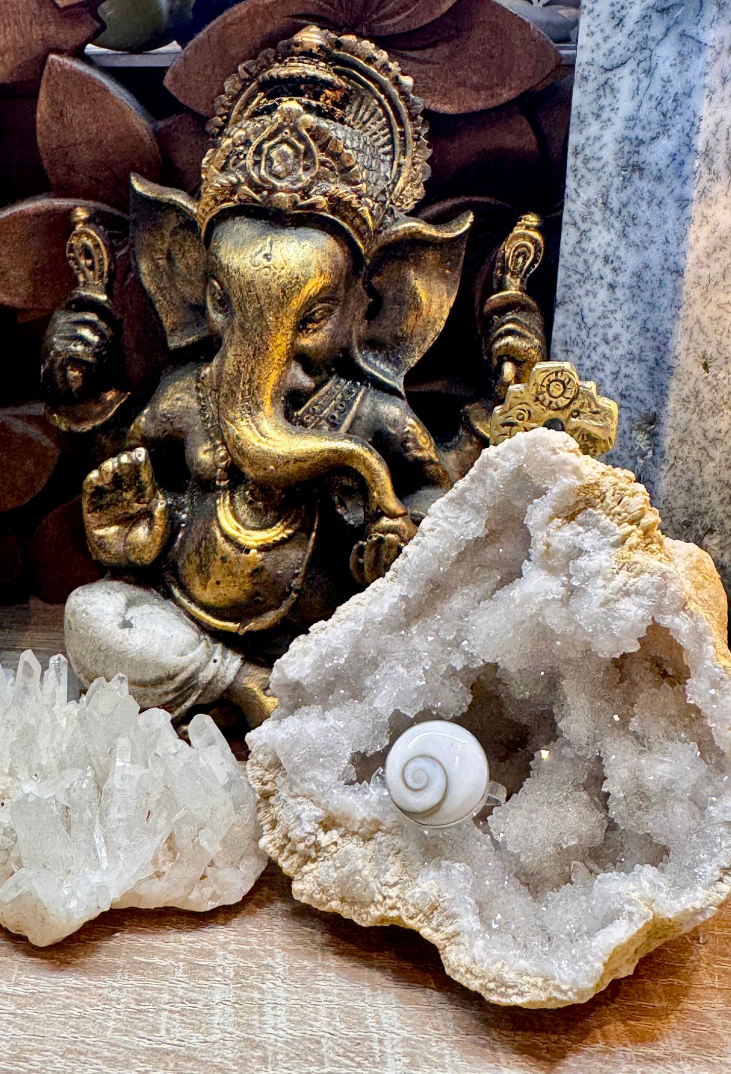 Bague Œil de Shiva - T55