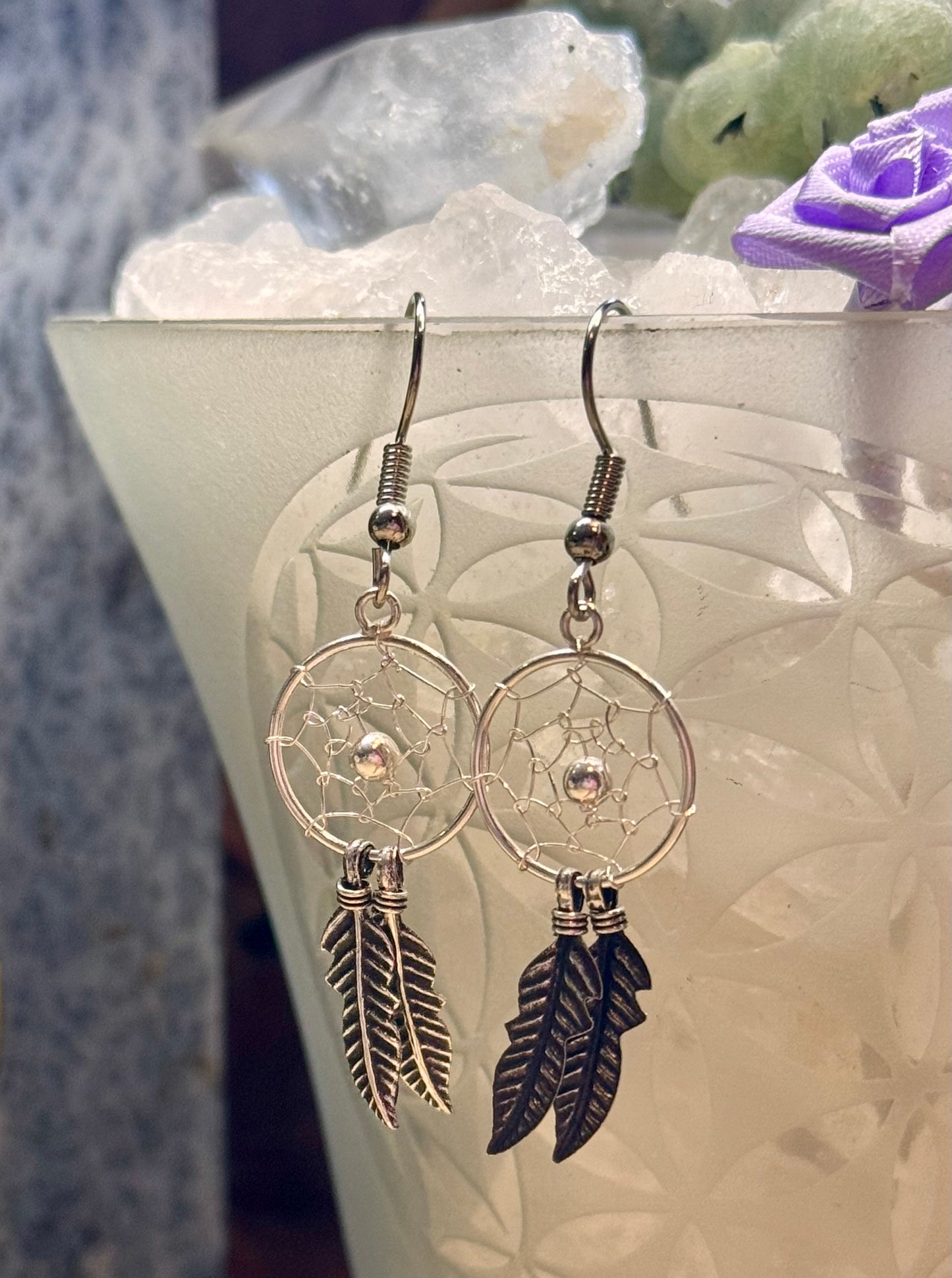 Boucles d’oreilles Attrape Rêves
