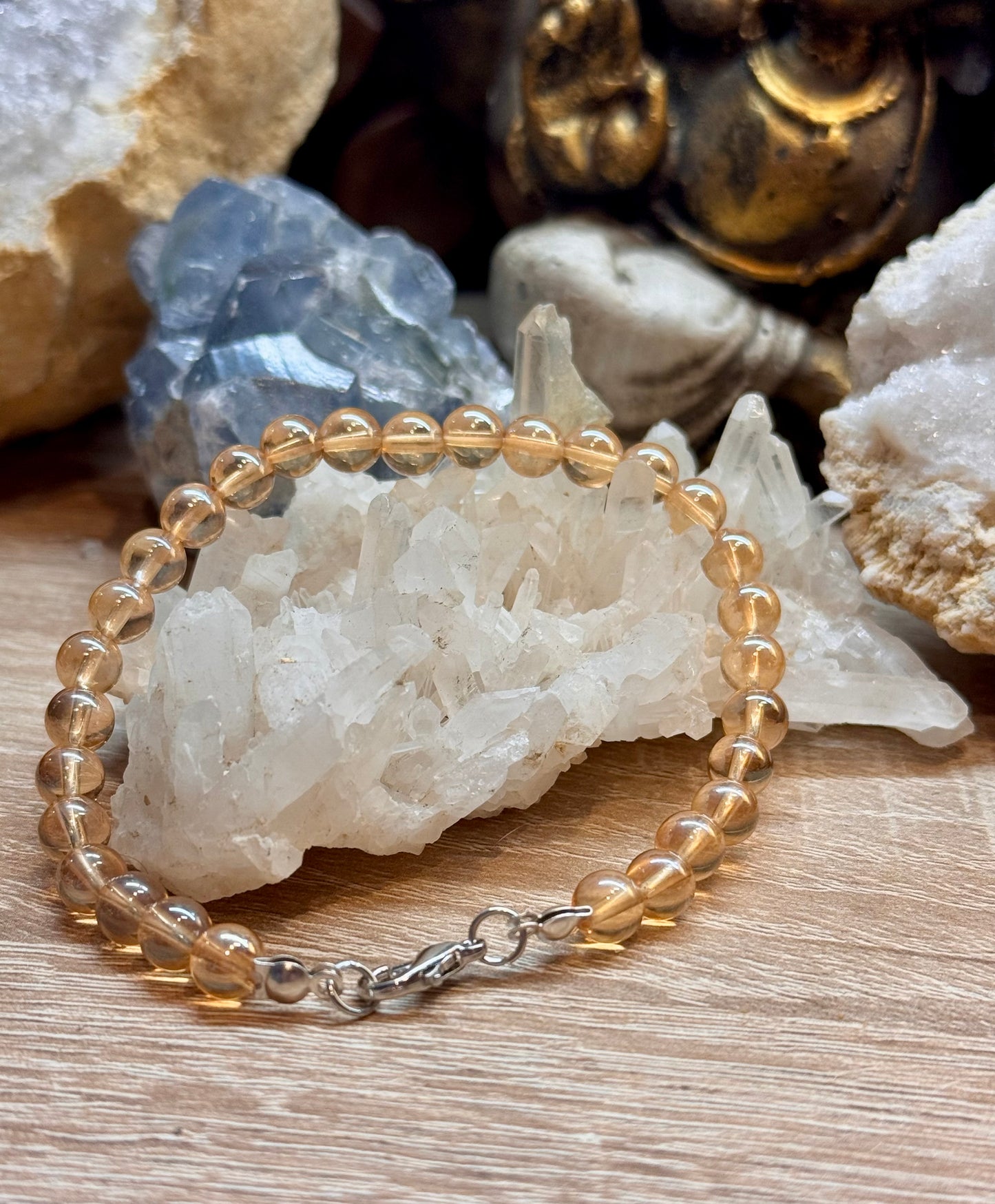 Bracelet en Aqua aura sunset
