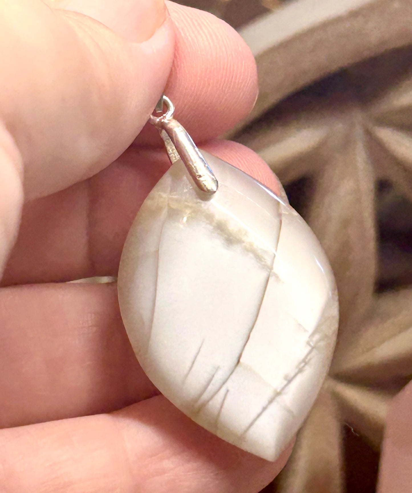 Pendentif de pierre de lune