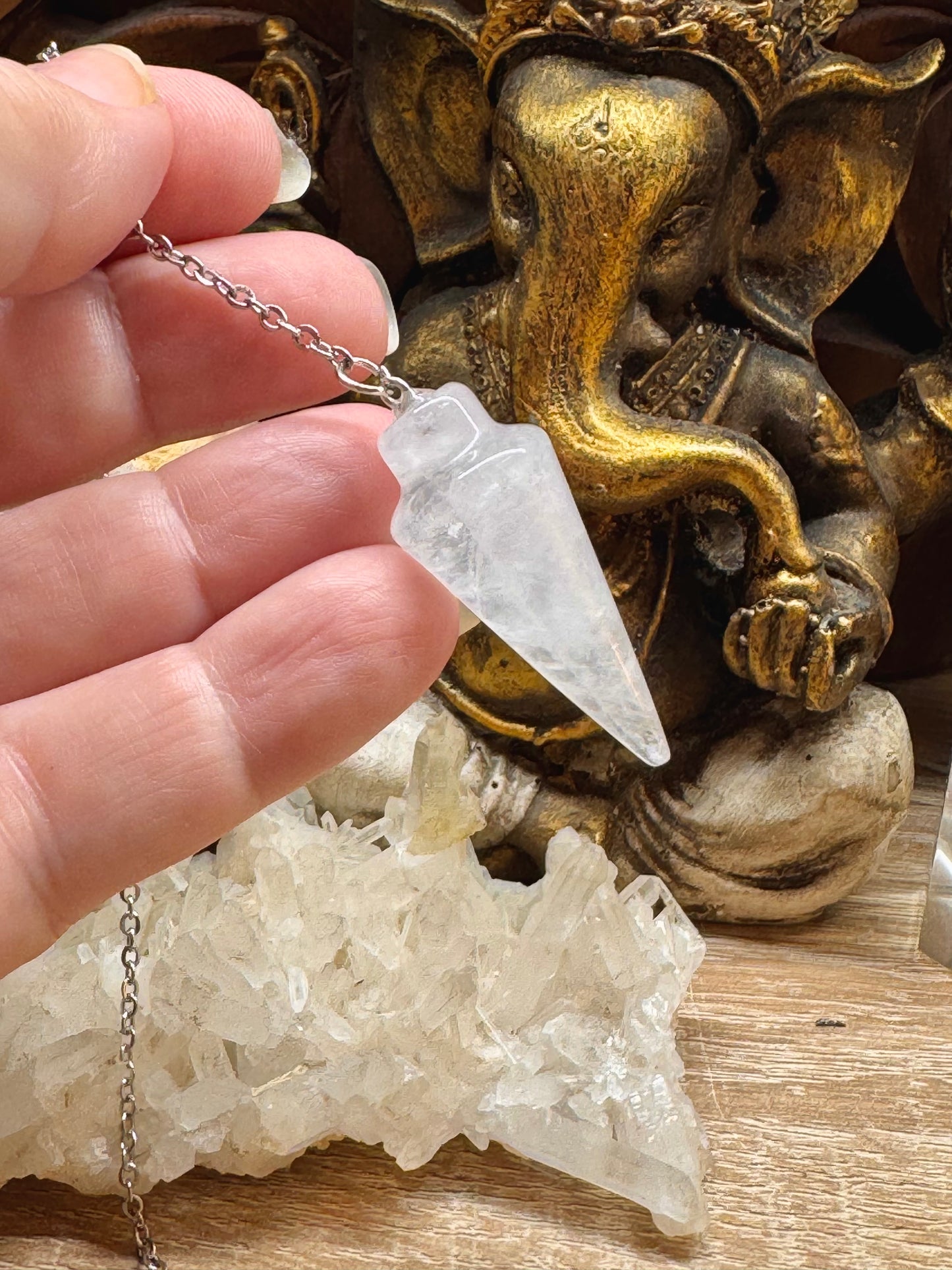 Pendule conique Cristal de Roche