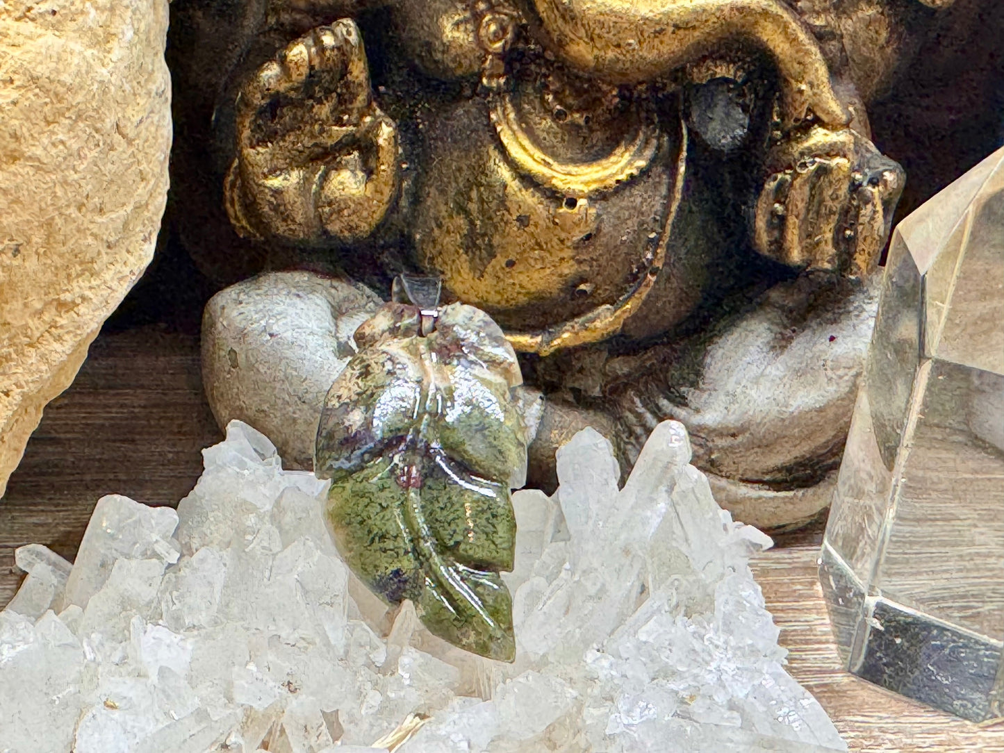 Pendentif d’agate mousse n.4