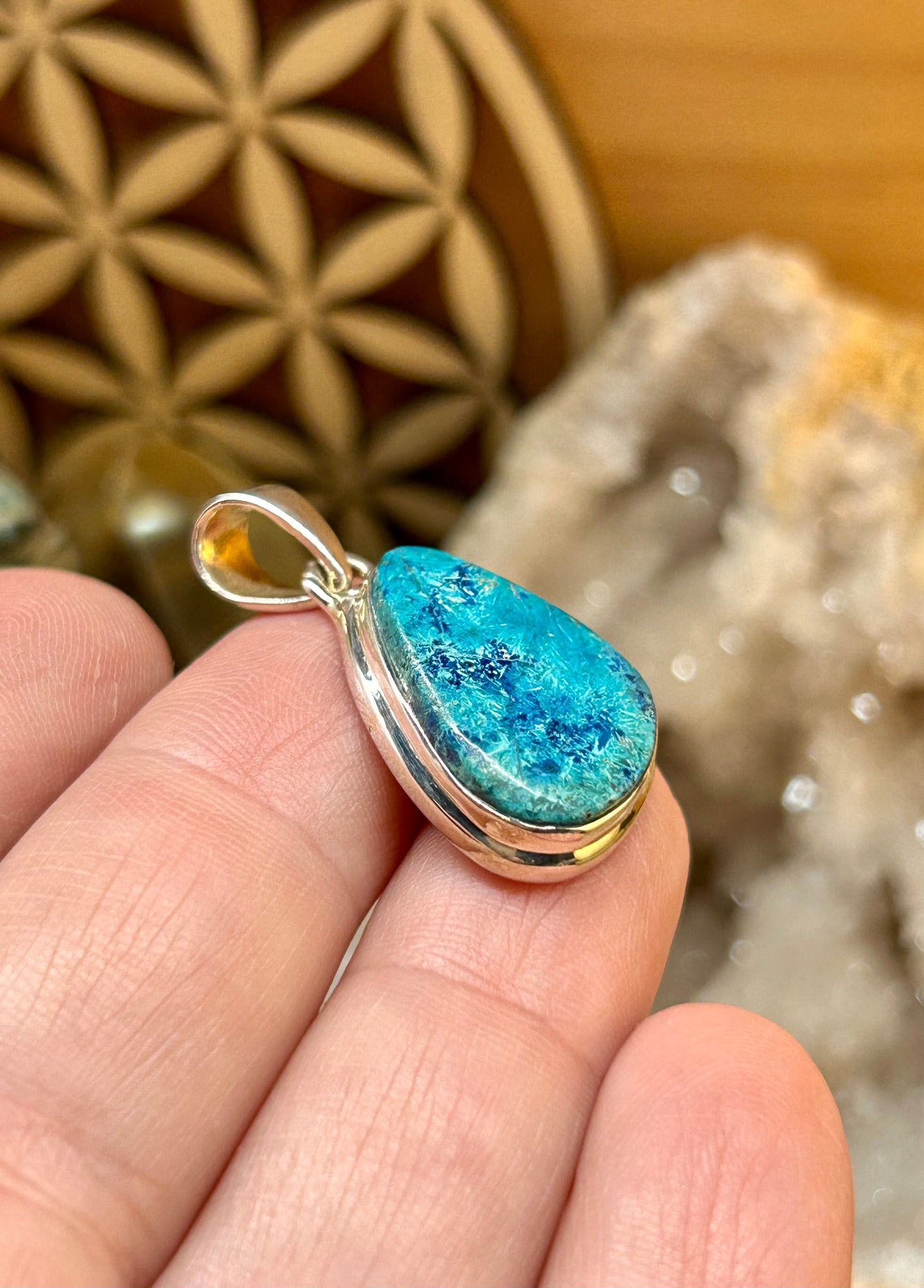Pendentif de shattuckite