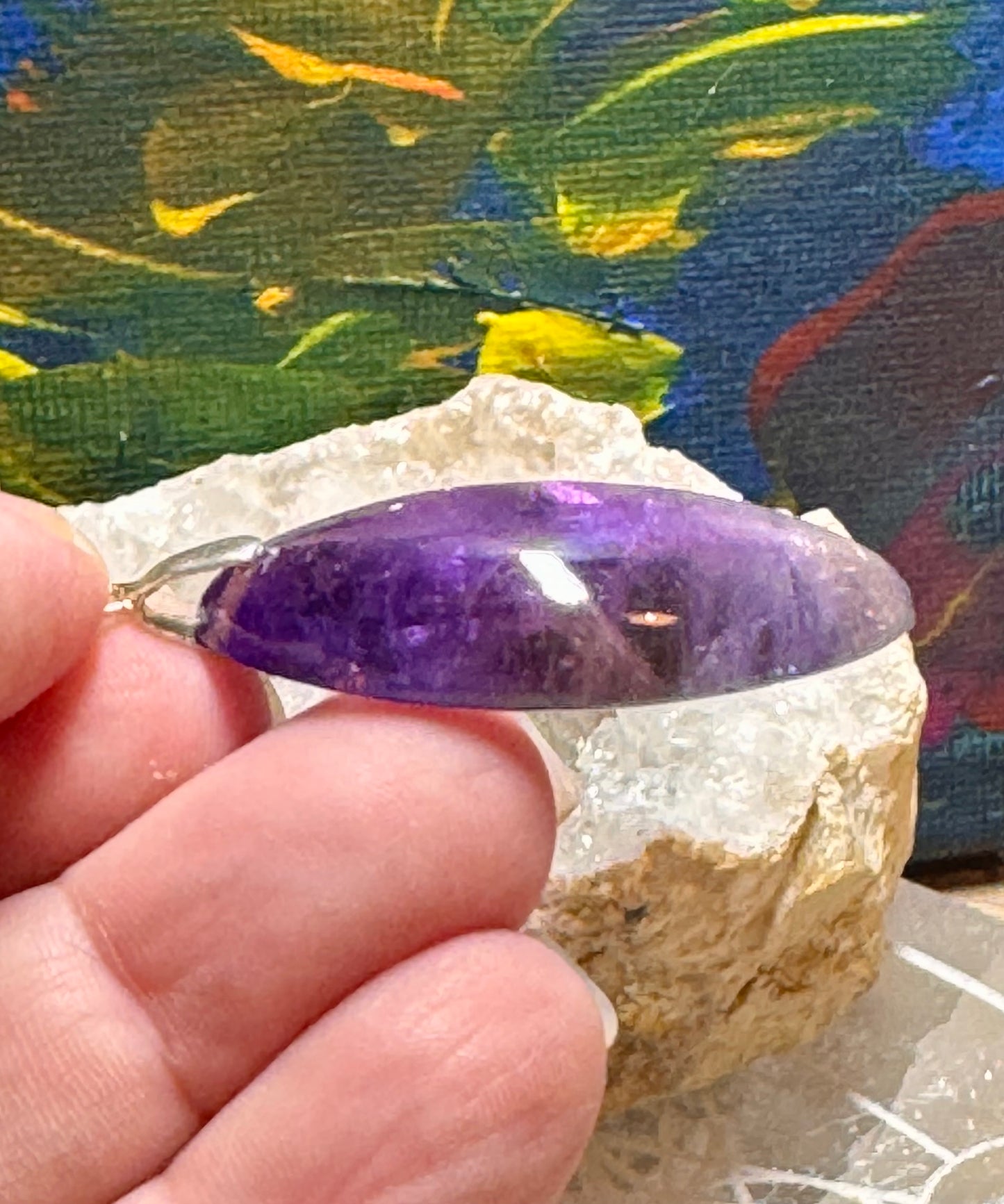 Pendentif d’amétrine