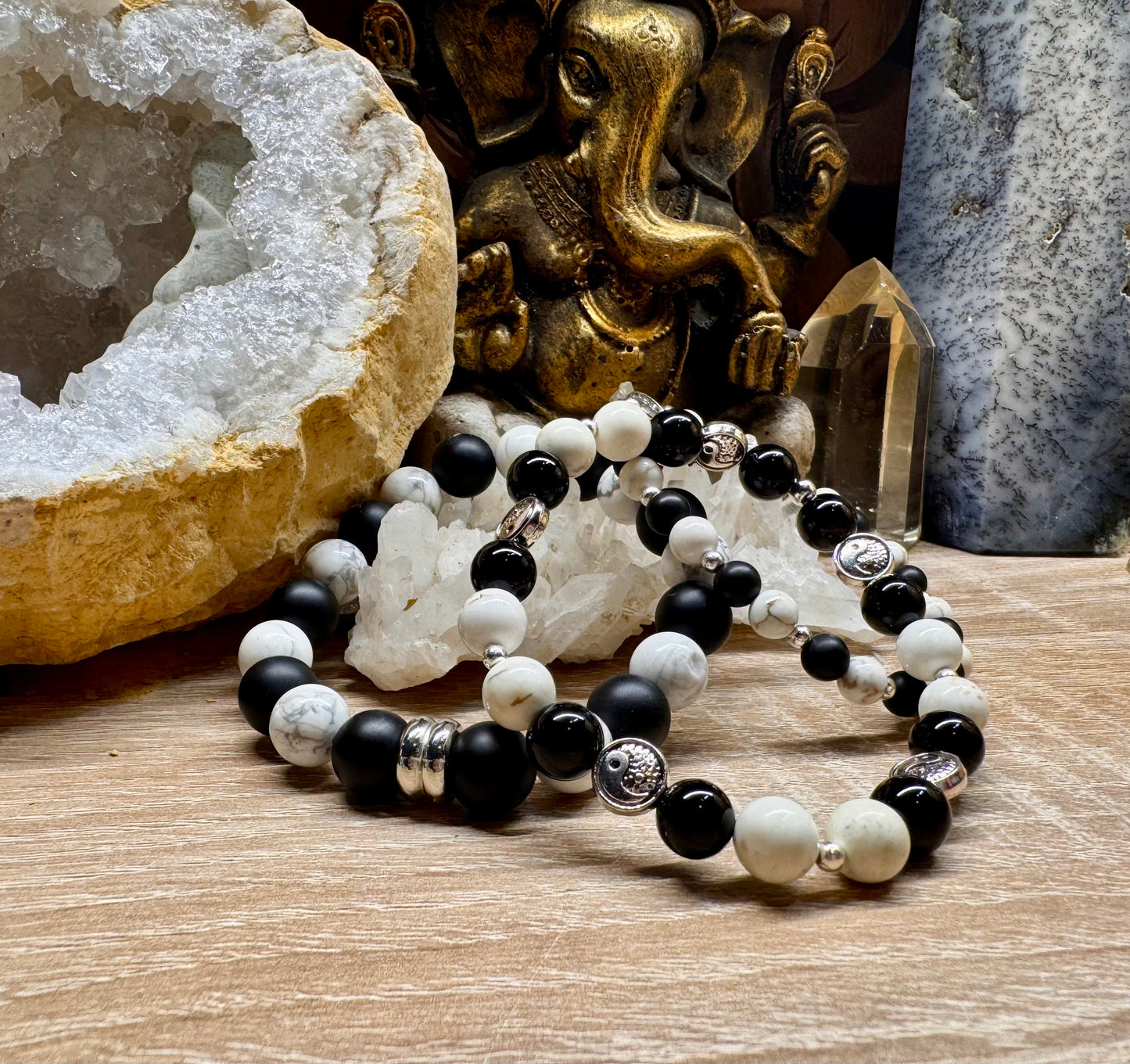 Bracelet "Équilibre" Yin et Yang