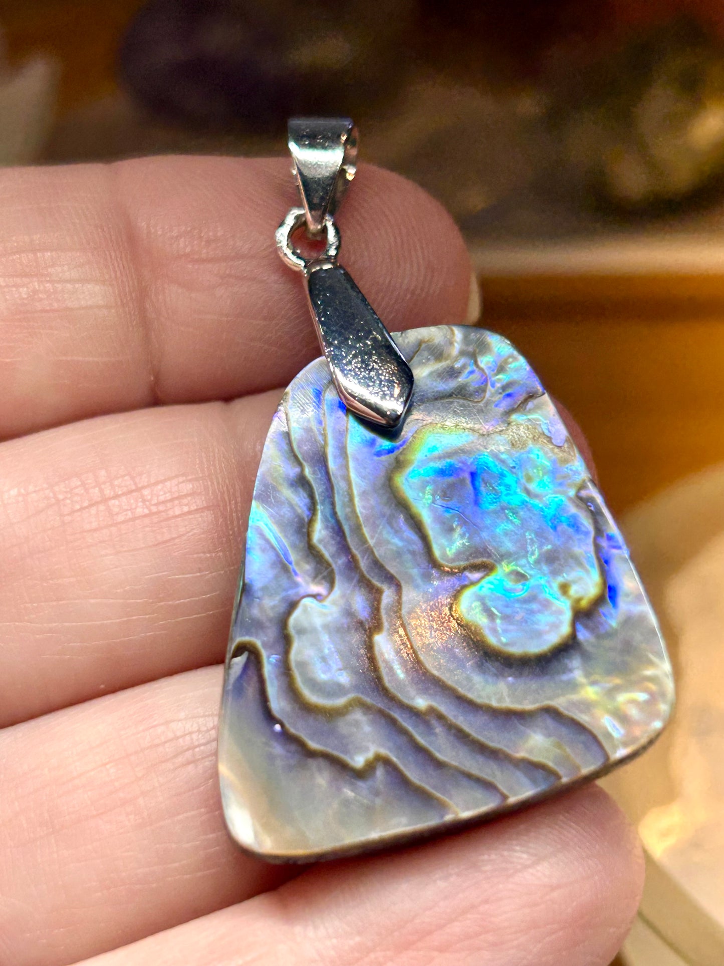 Pendentif d’abalone