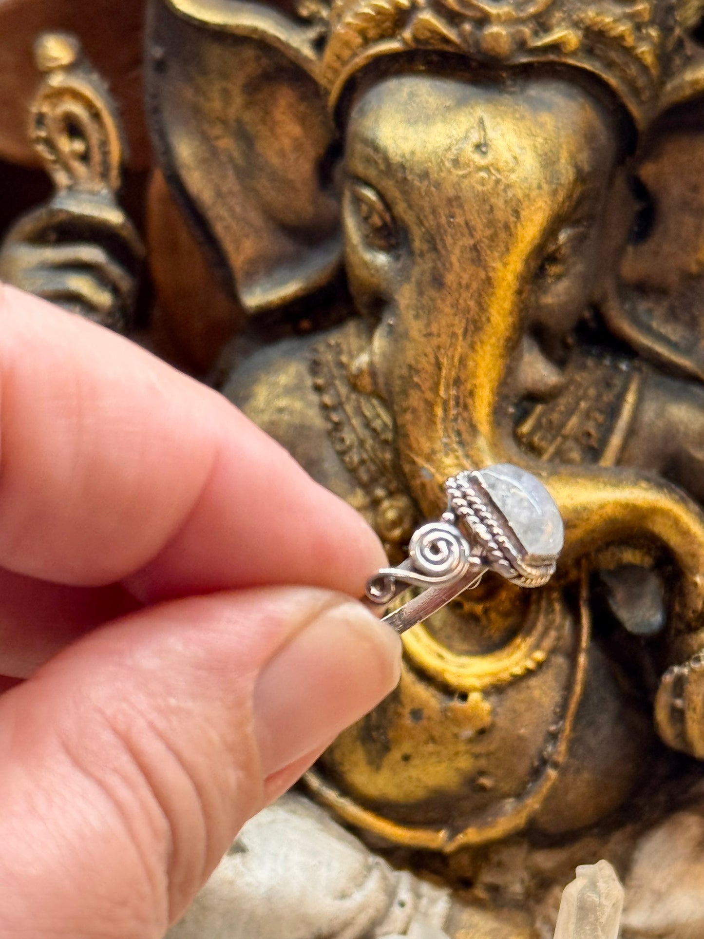 Bague Pierre de lune T51