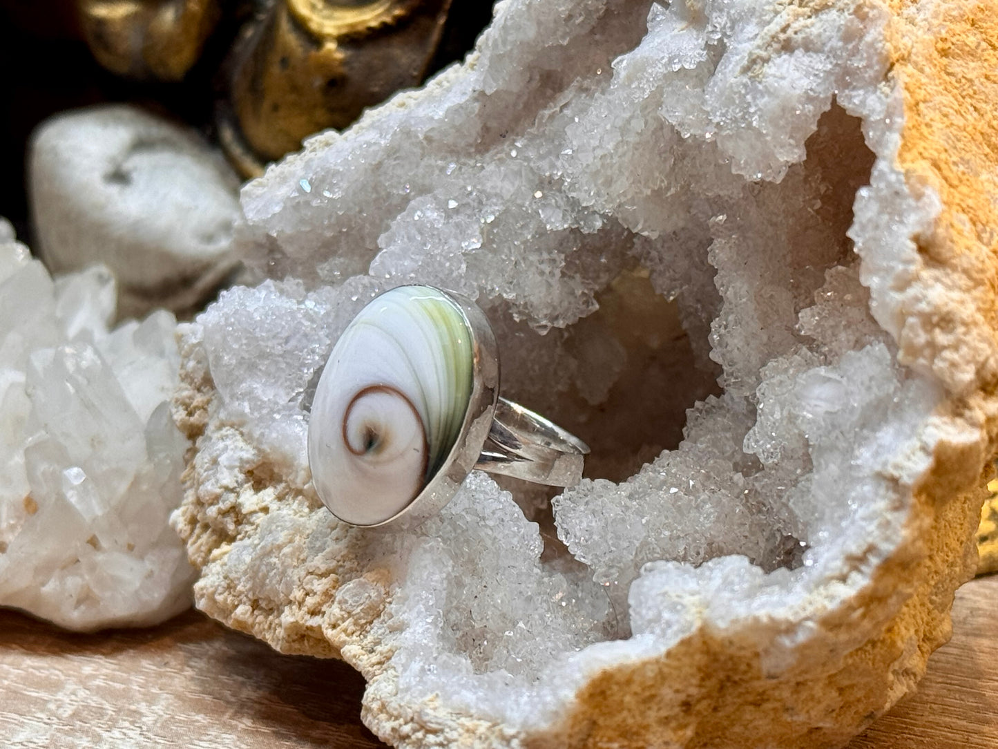 Bague Œil de Shiva T52