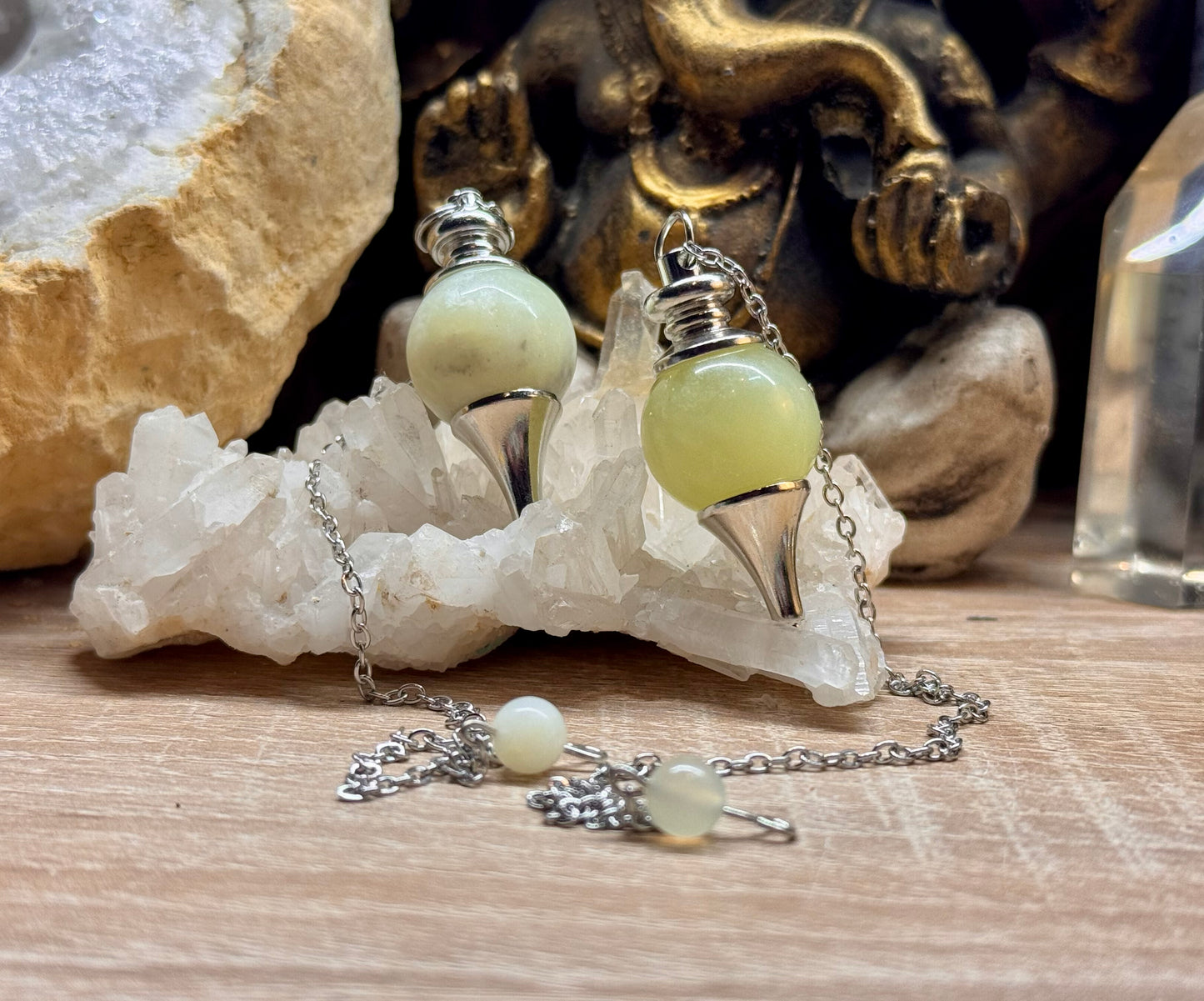 Pendule sphérique en Jade