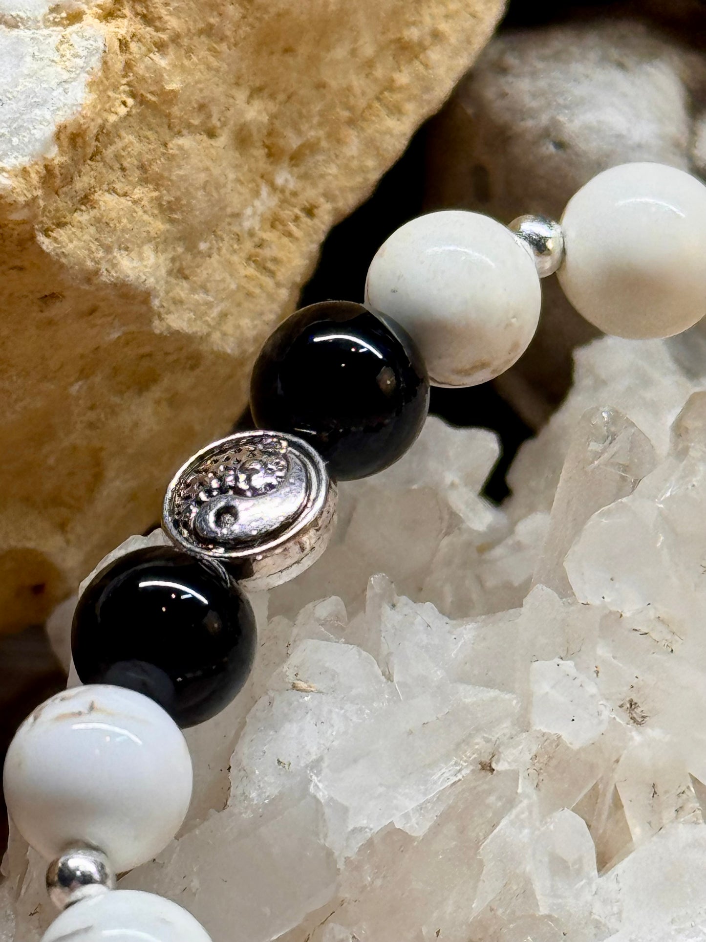 Bracelet "Équilibre" Yin et Yang