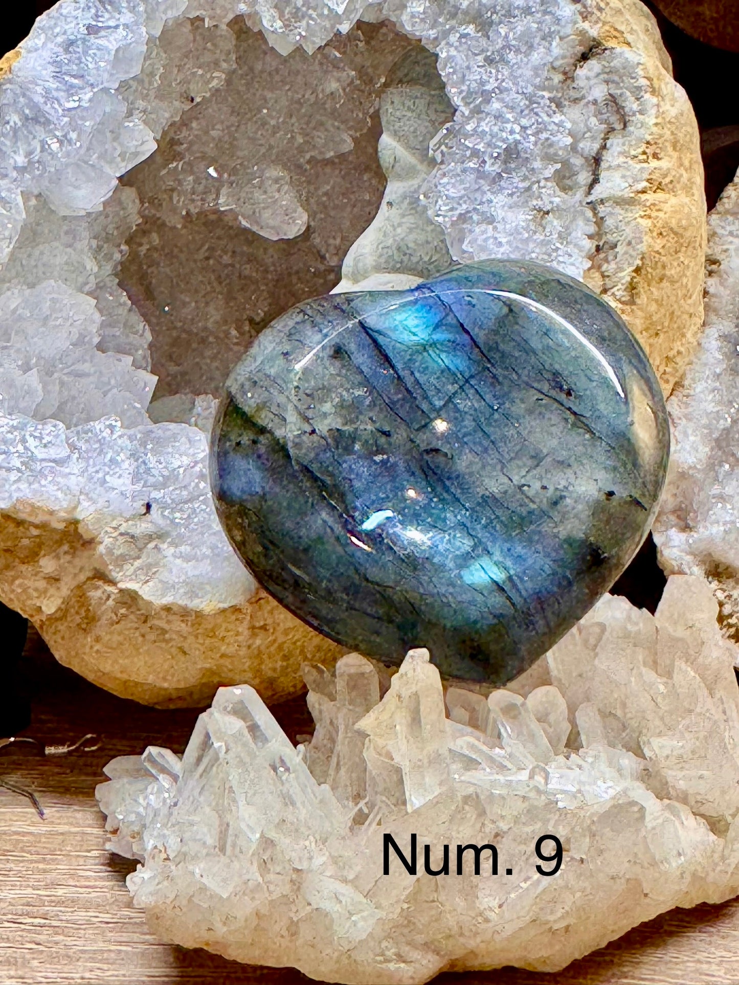 Pierre anti-stress labradorite