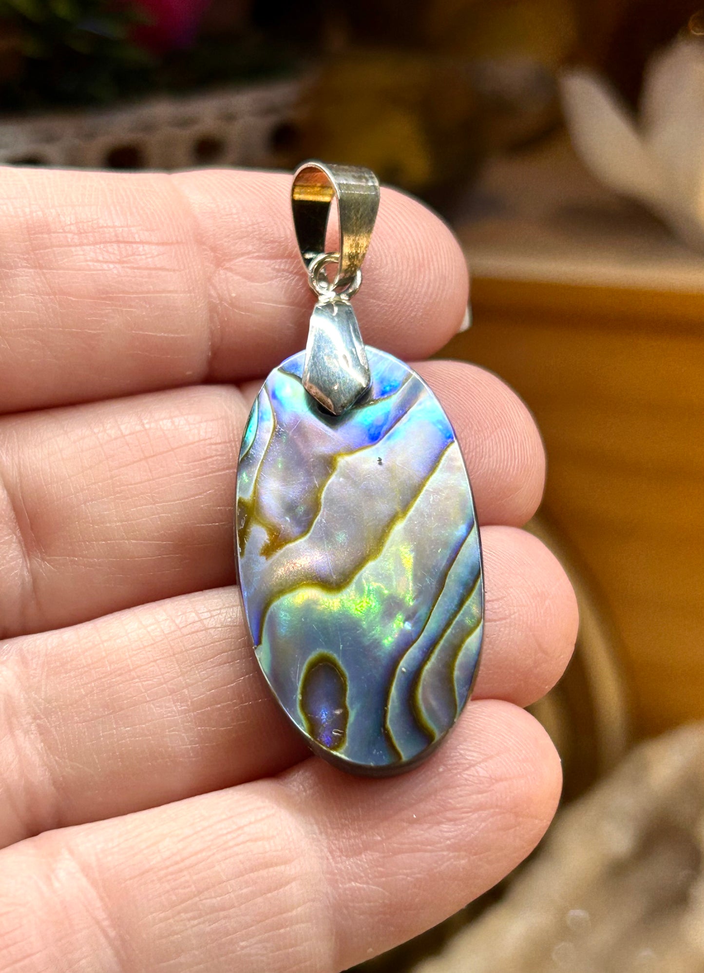 Pendentif d’abalone