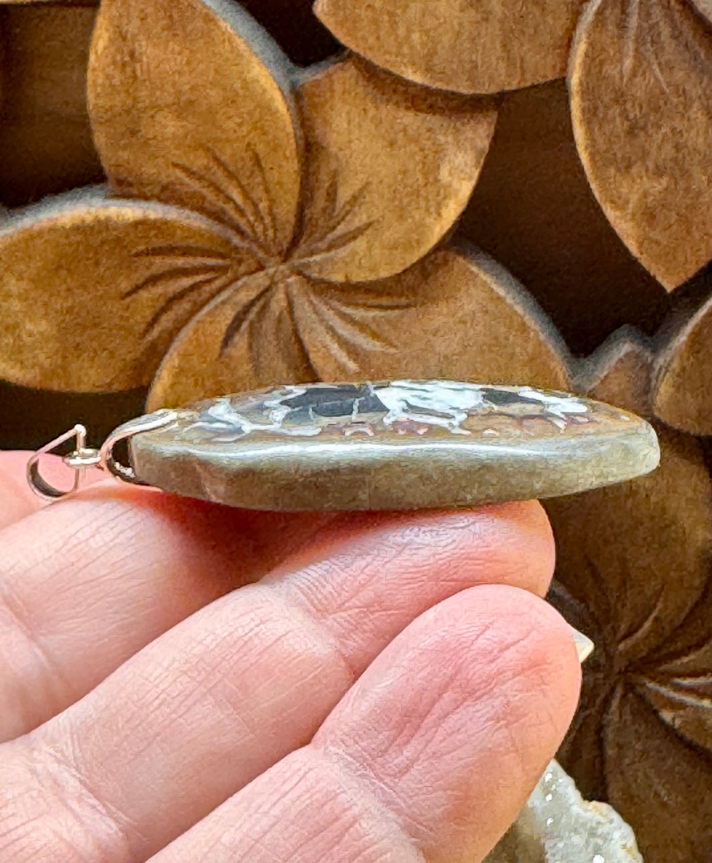 Pendentif de septaria