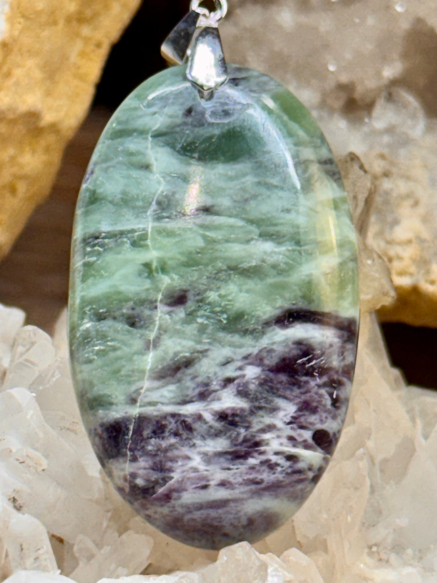 Pendentif de kammererite