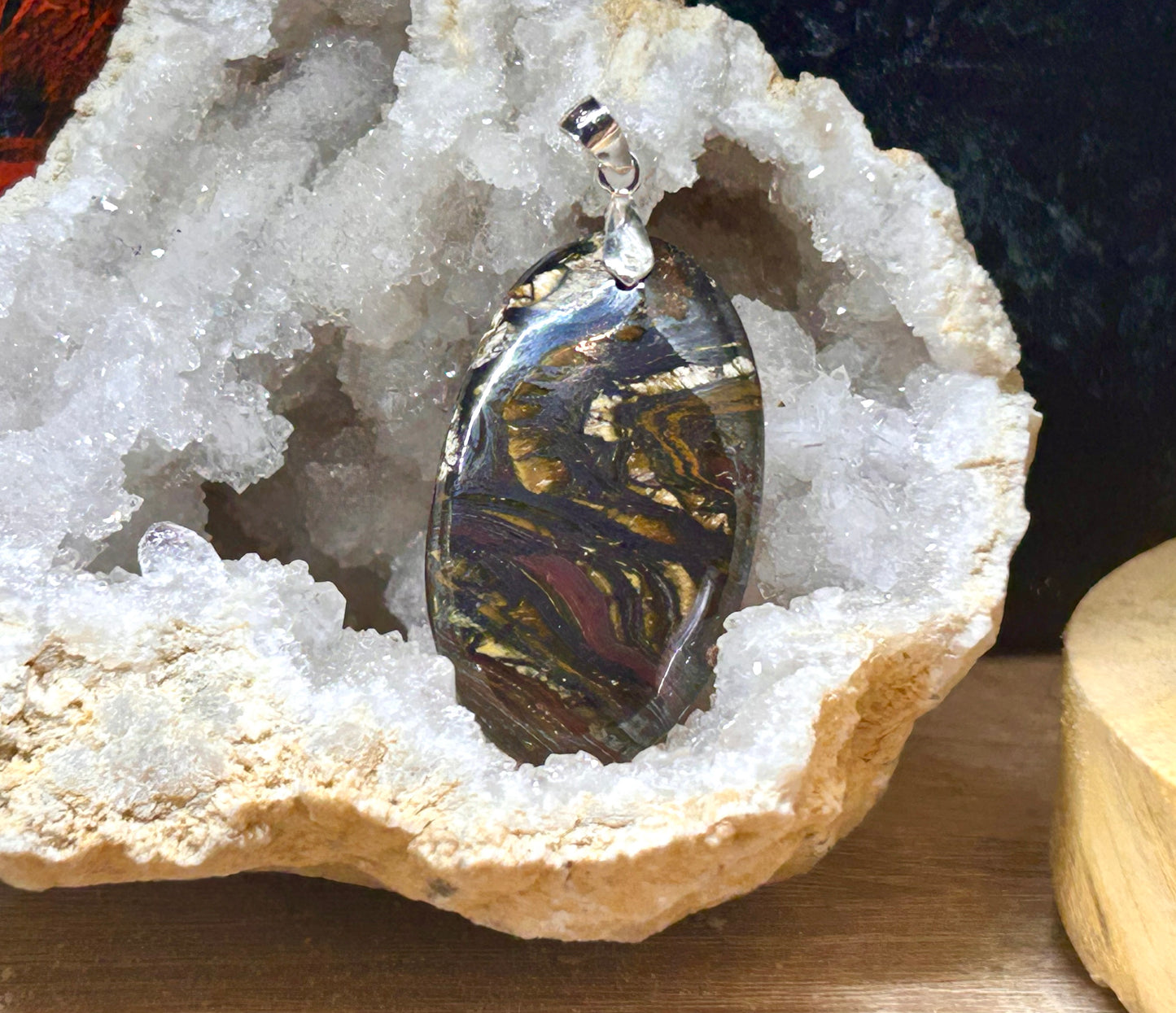 Pendentif d’œil de fer - 3