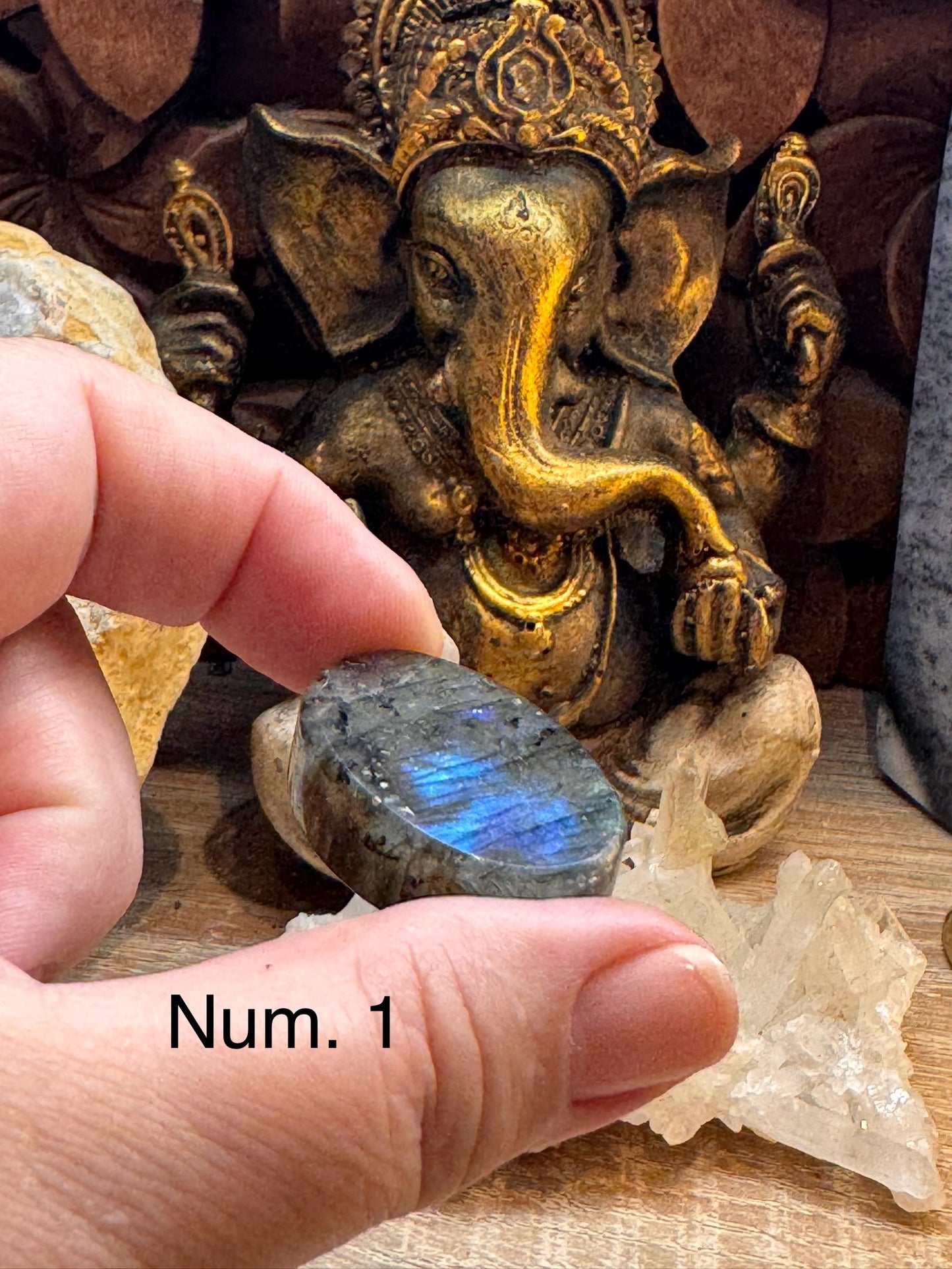 Galet de Labradorite