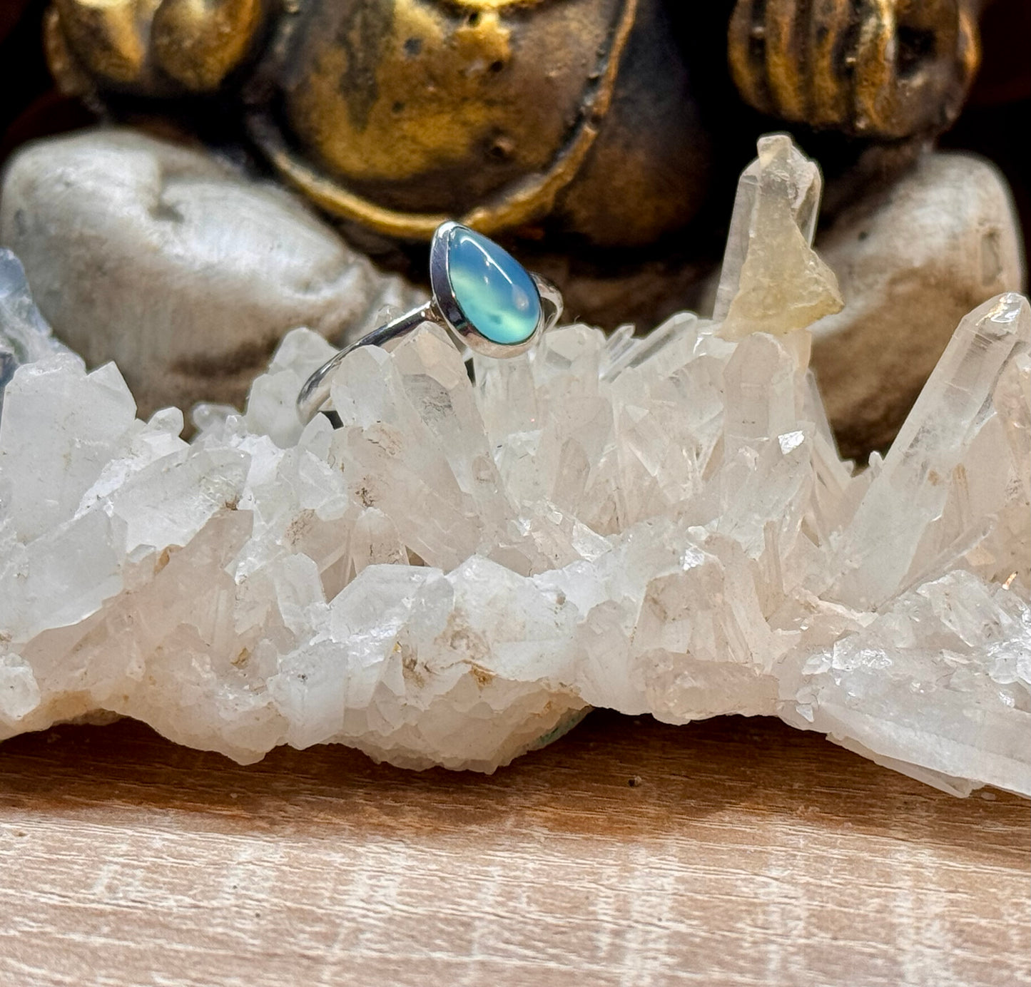 Bague calcédoine