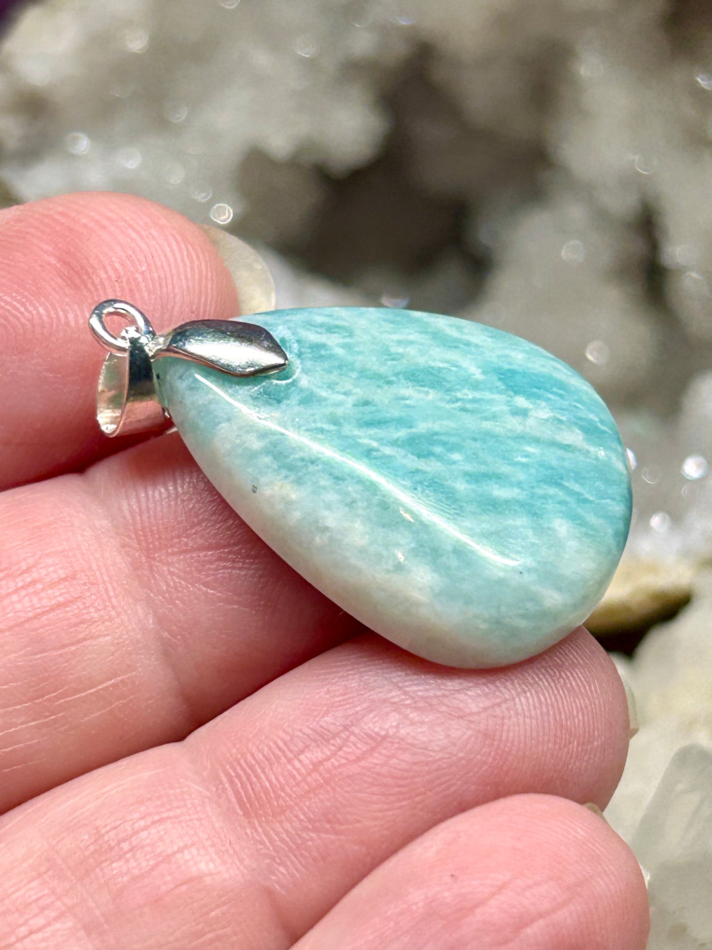 Pendentif d’amazonite