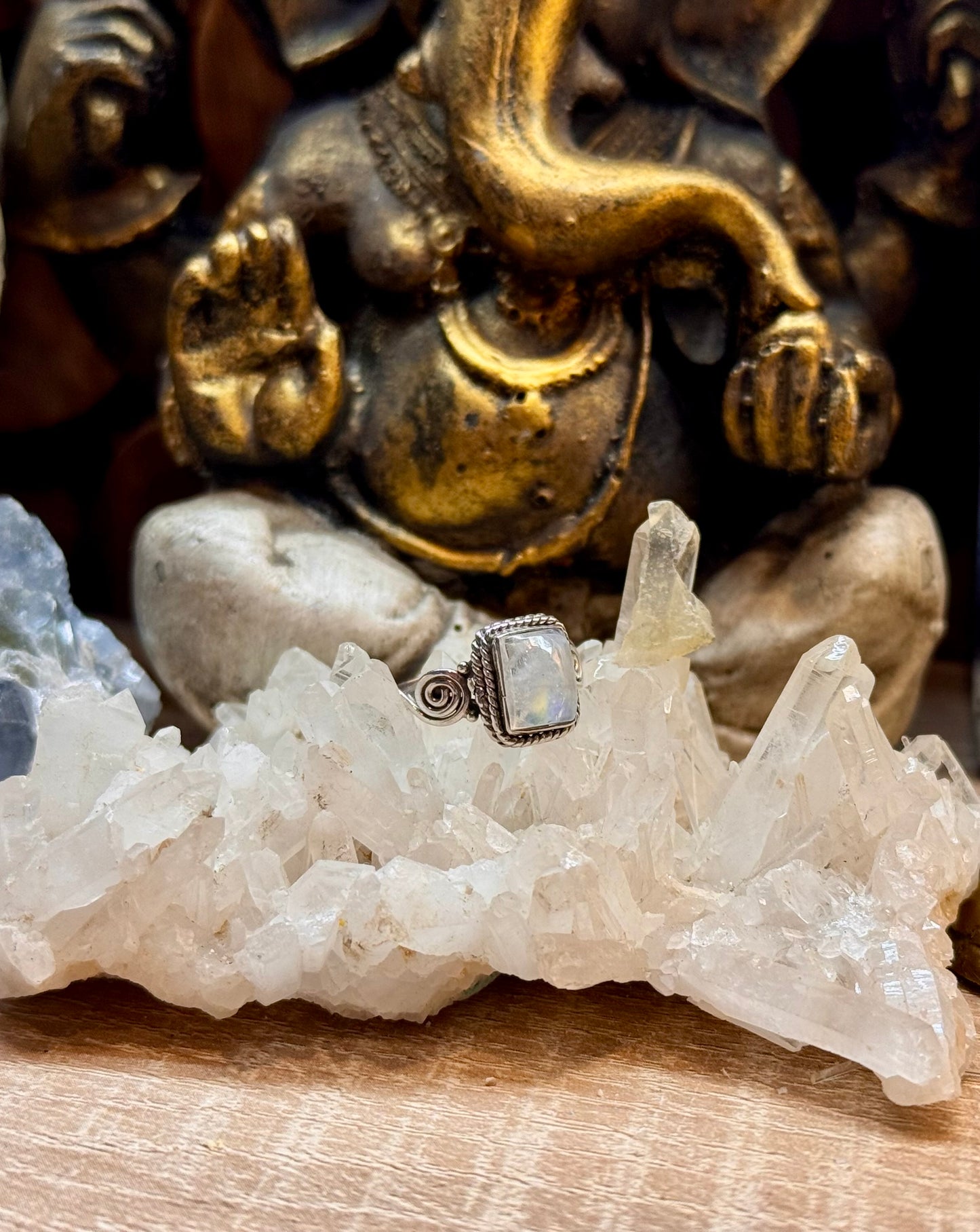 Bague Pierre de lune T51