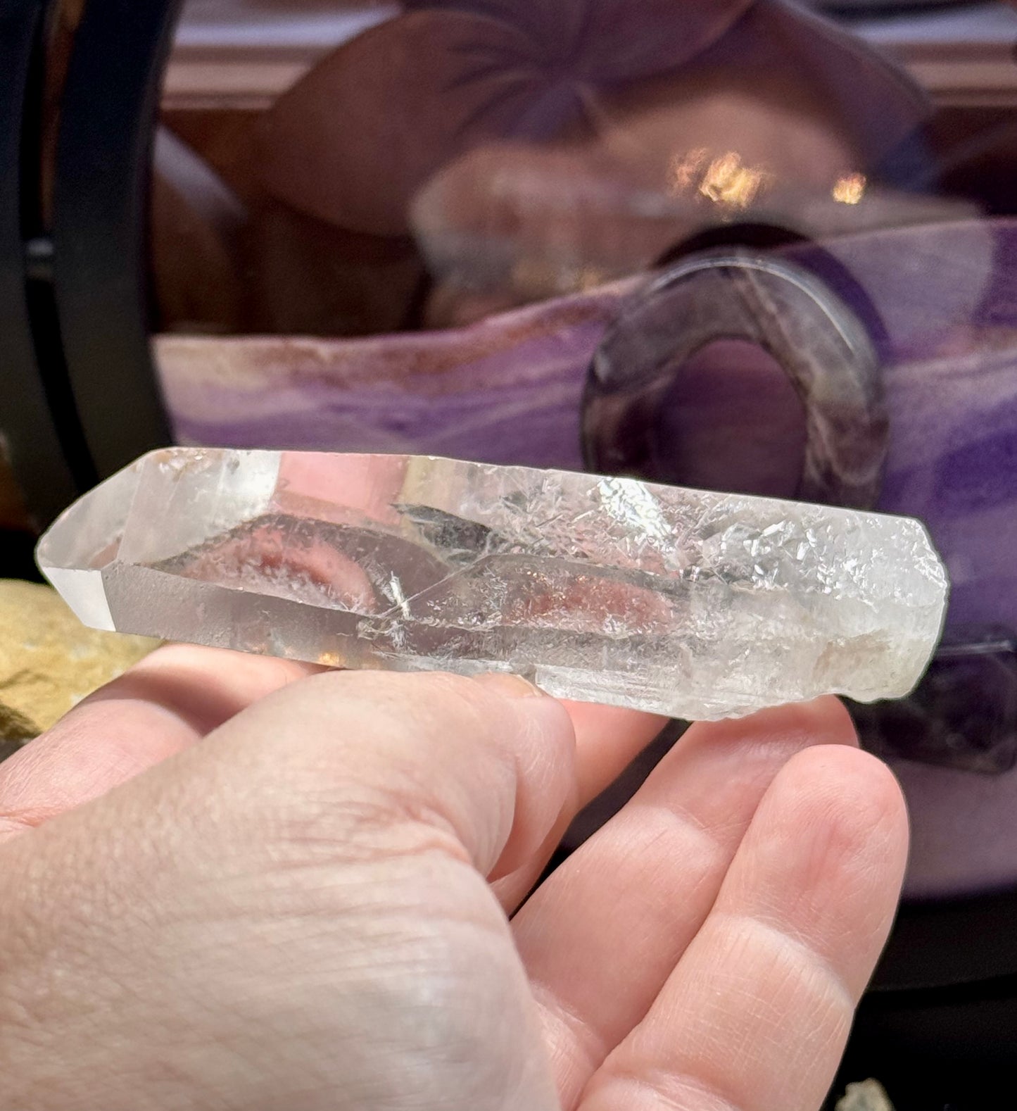 Pointe de Quartz Lémurien - 4