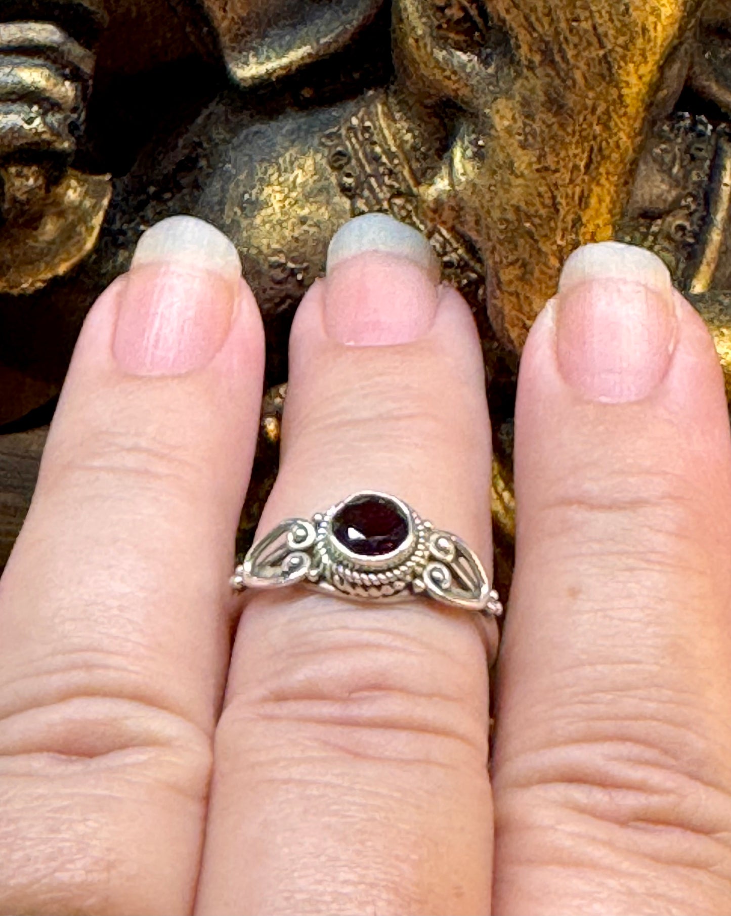 Bague Grenat T58