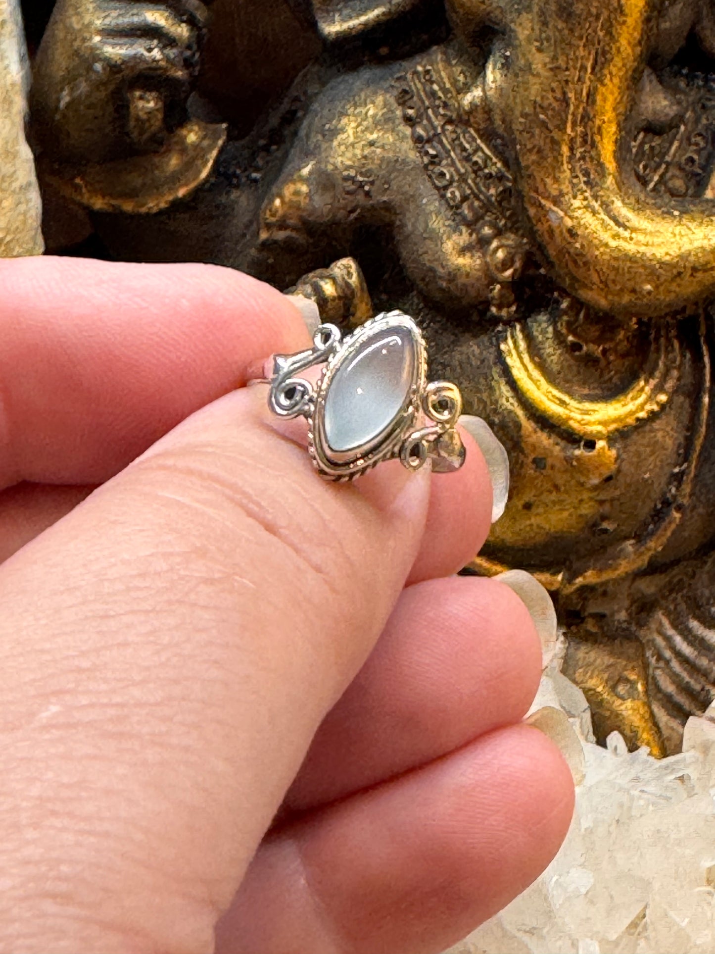 Bague Calcédoine T50