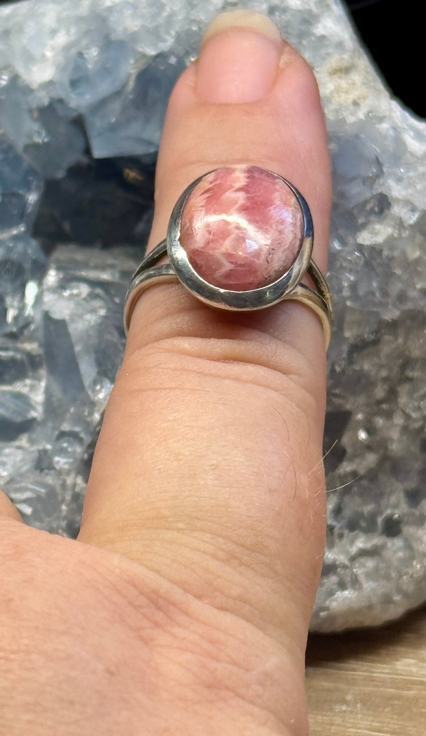 Bague de Rhodochrosite T59