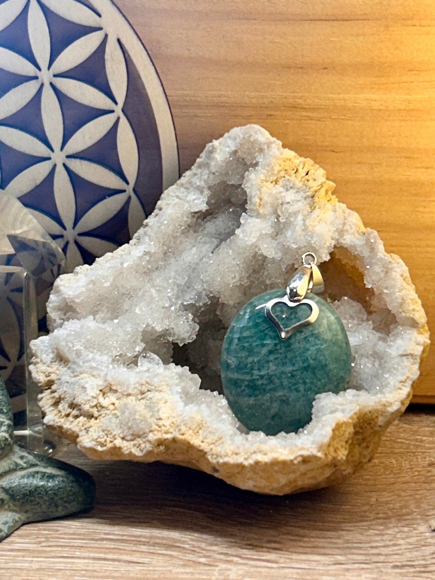 Pendentif d’amazonite