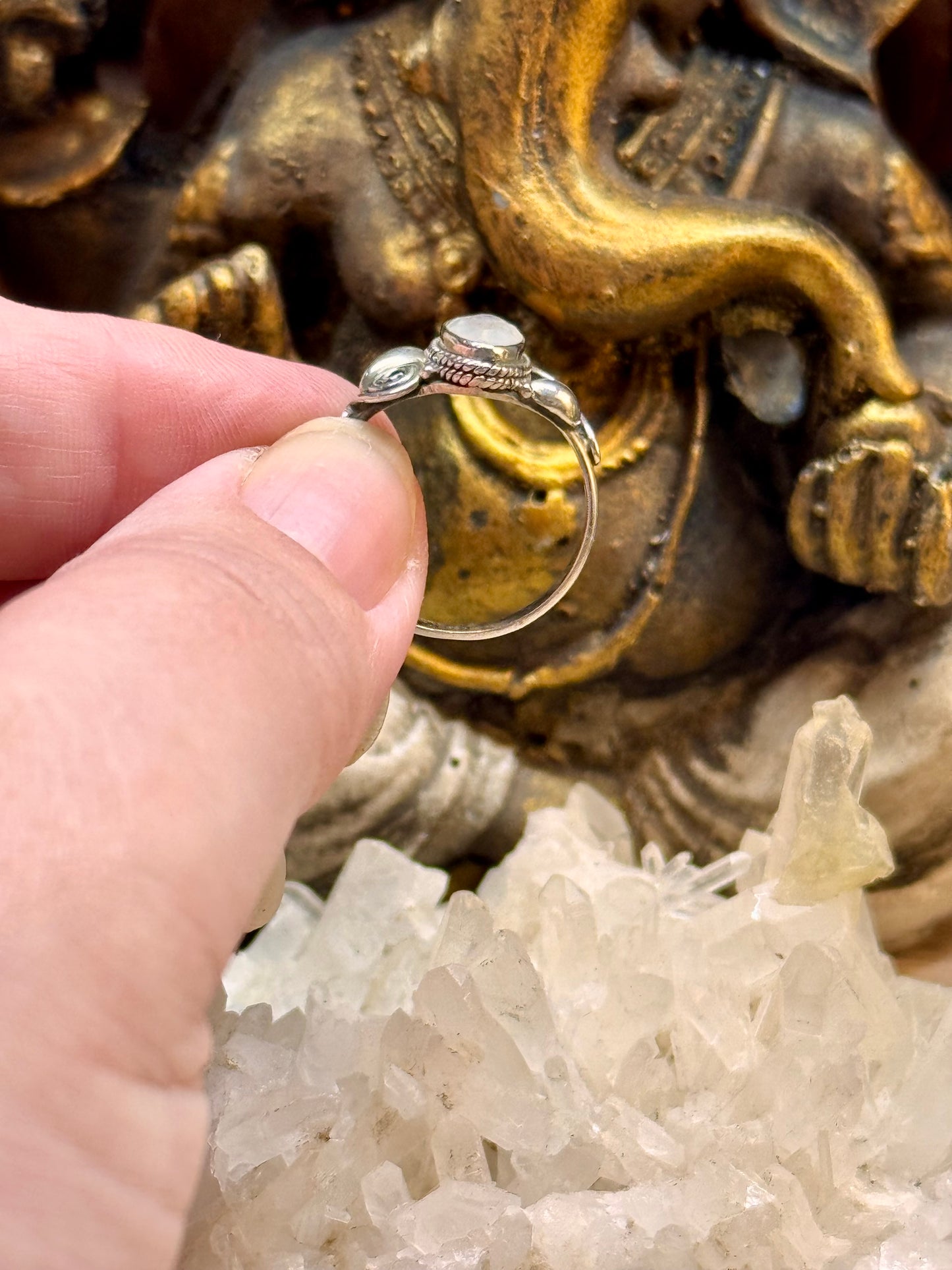 Bague Pierre de lune T54