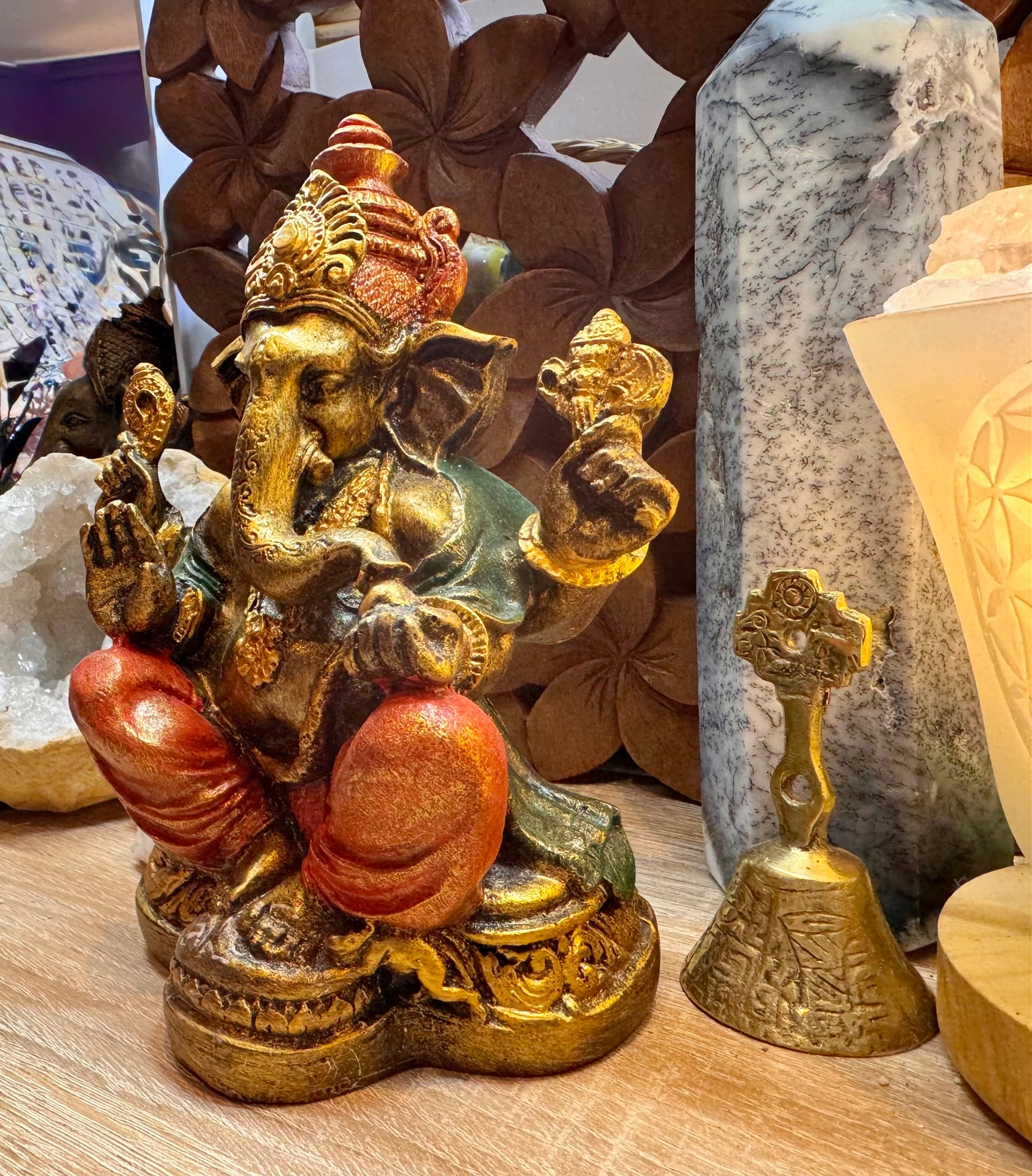 Statue Ganesh en résine