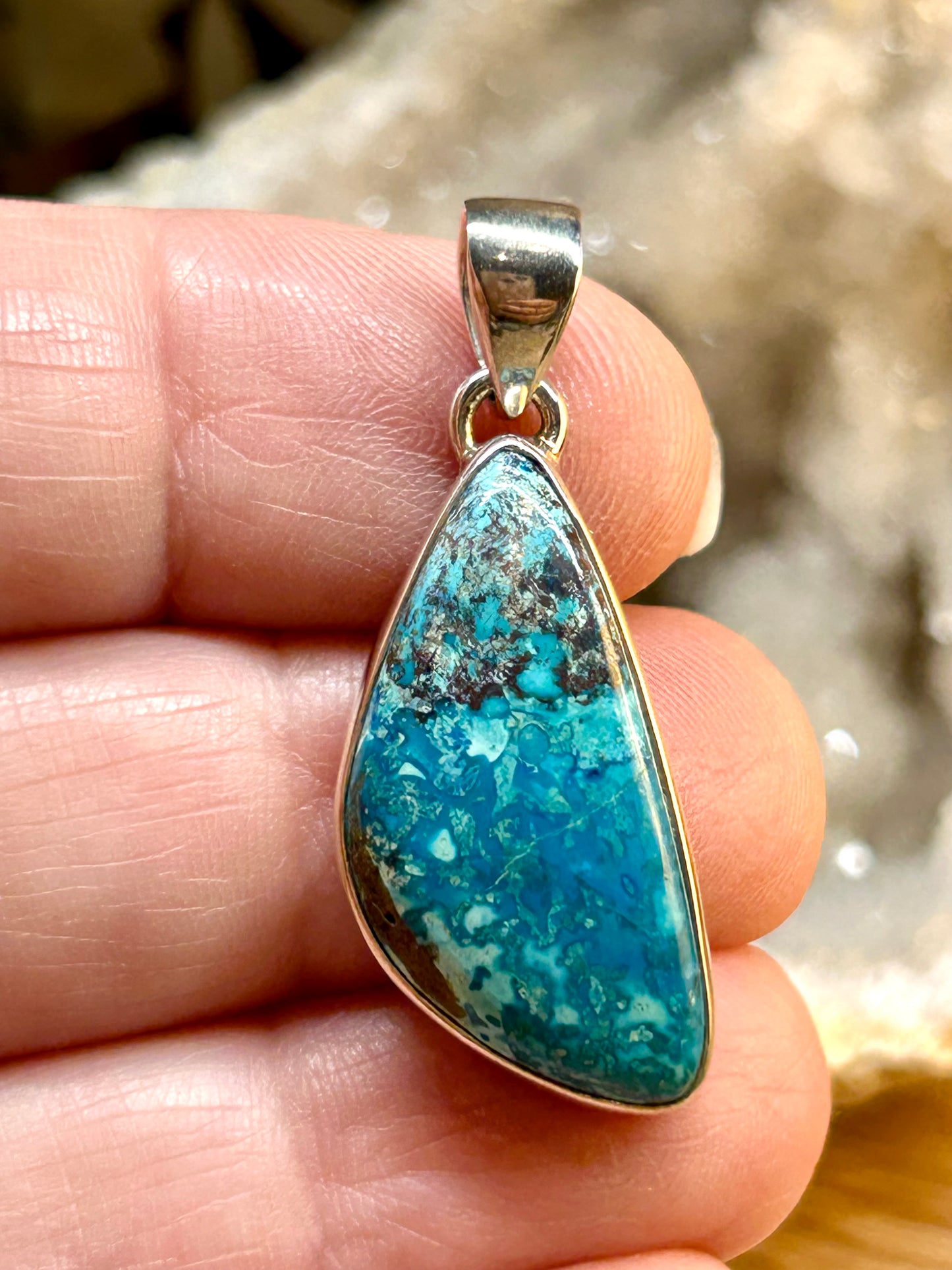 Pendentif de shattuckite