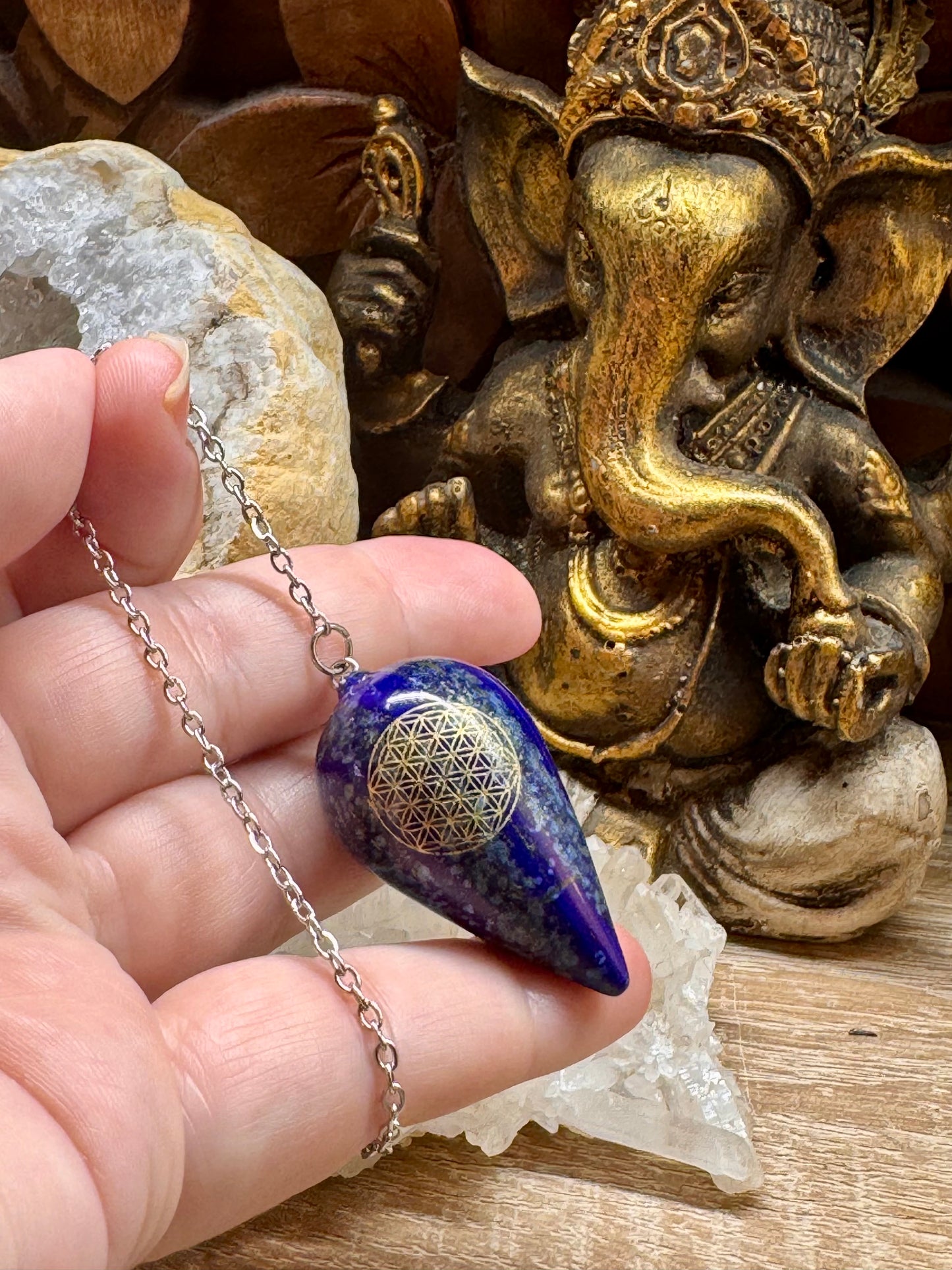Pendule Goutte Lapis Lazuli