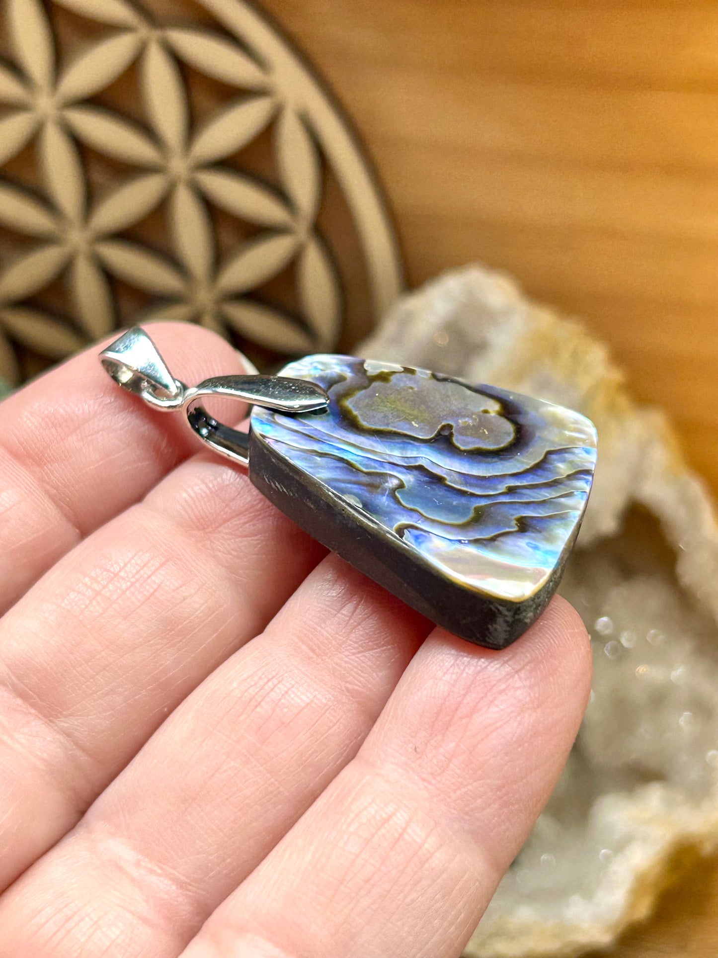 Pendentif d’abalone