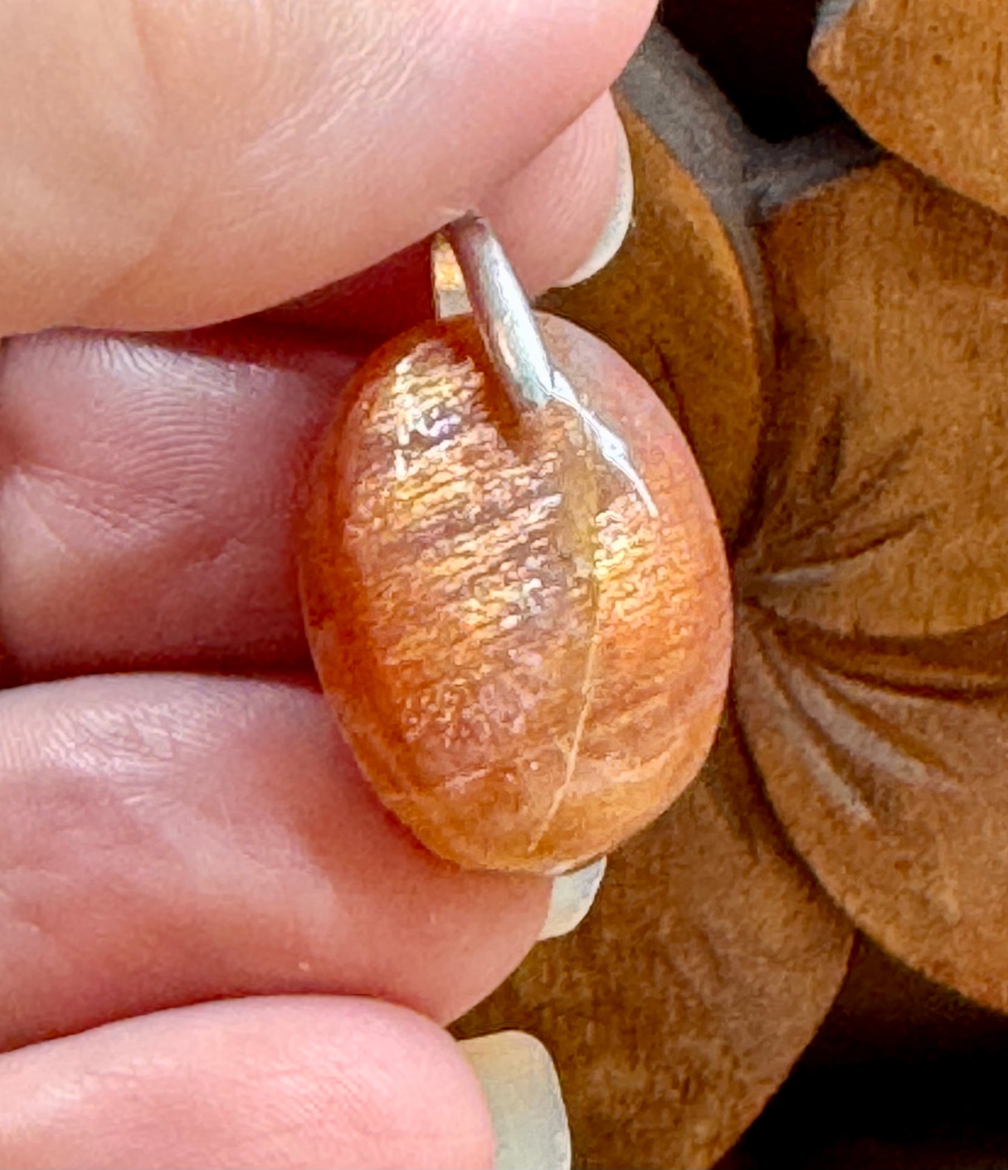 Pendentif de pierre du soleil extra